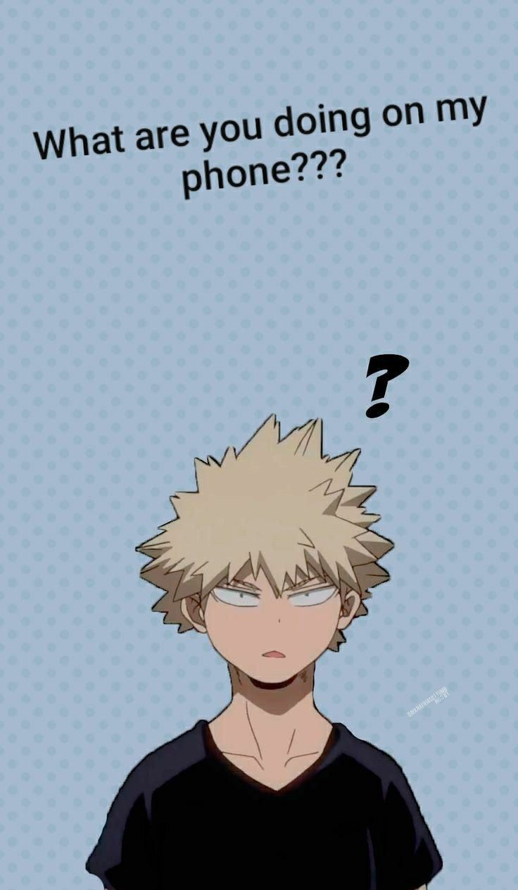 Bakugo Wallpaper. Anime lock screen