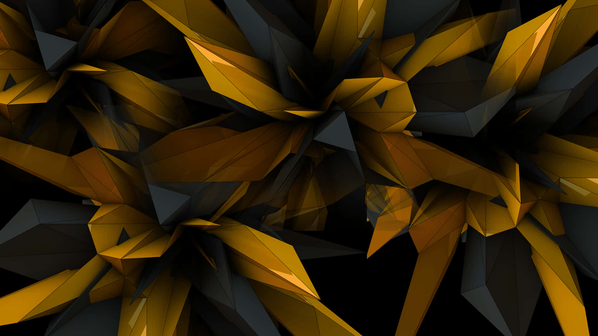 Black And Gold Desktop Wallpaper