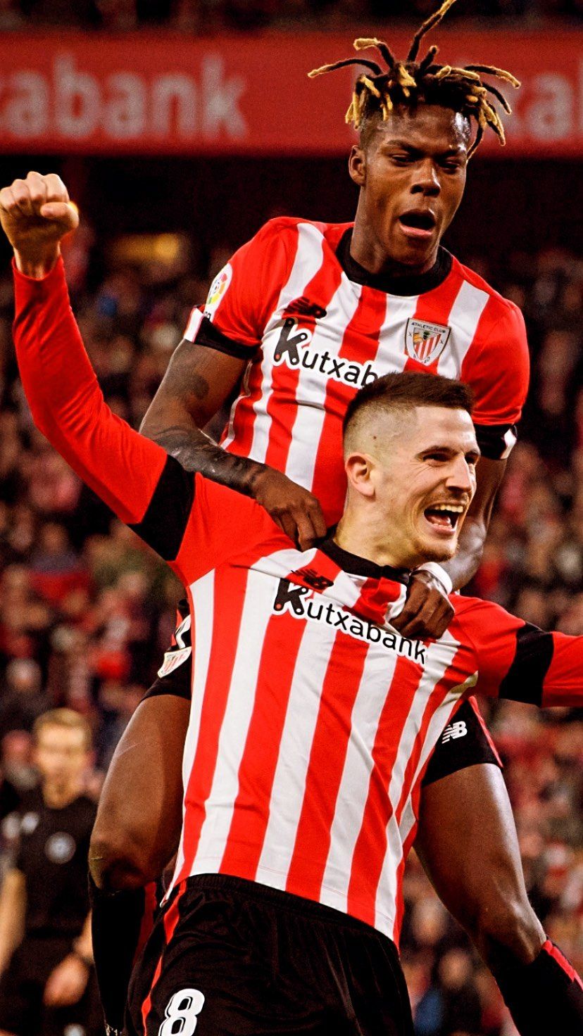 Nico Williams and Oihan Sancet in 2023