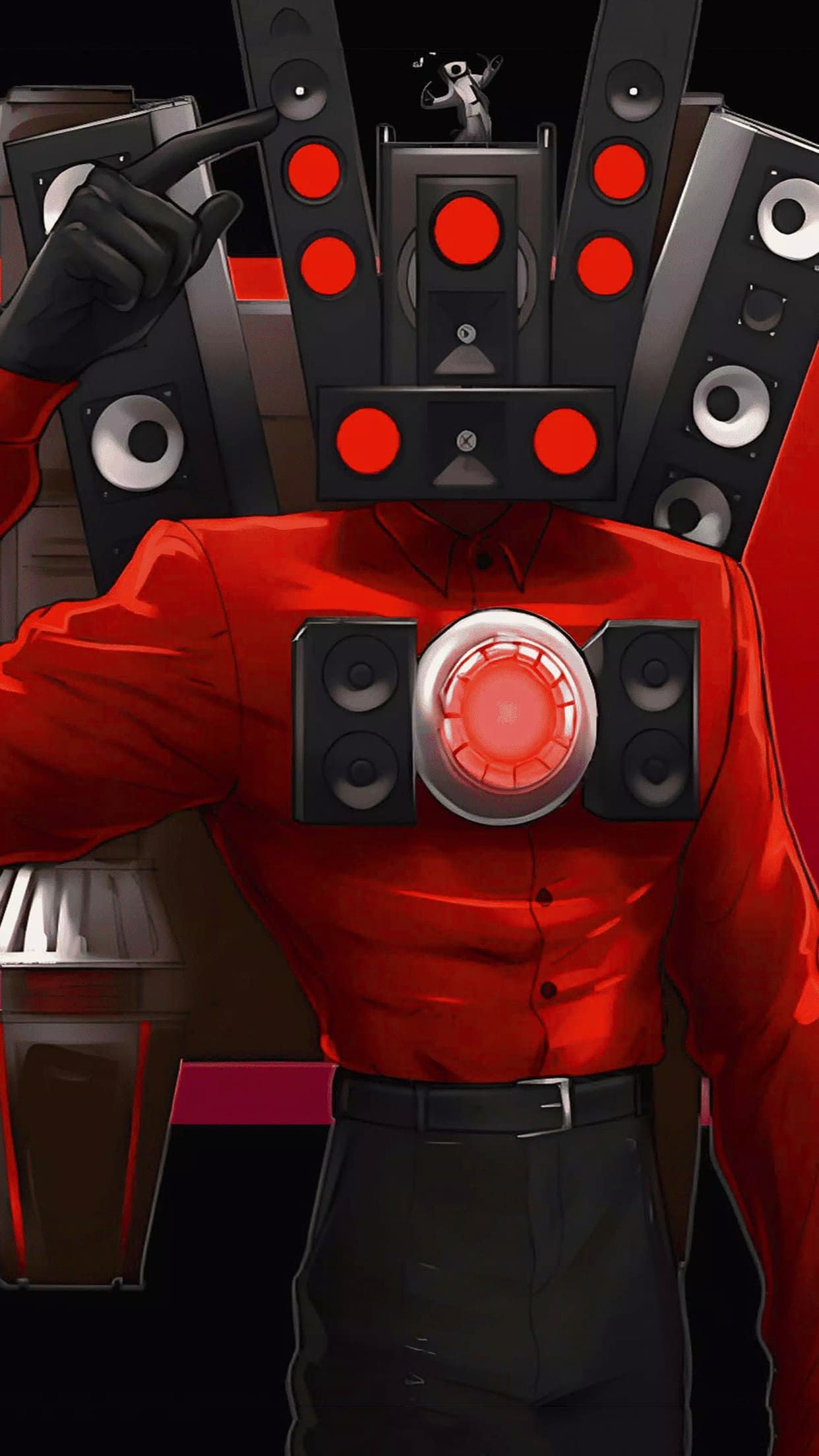 Titan Speaker Man. Man wallpaper