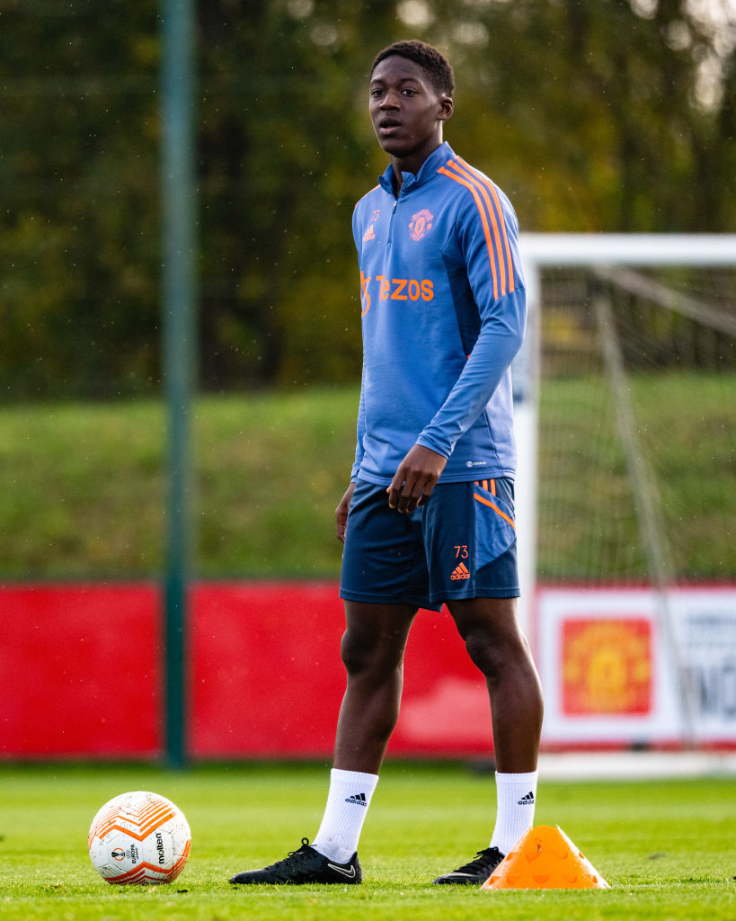 Manchester United wonderkid Kobbie