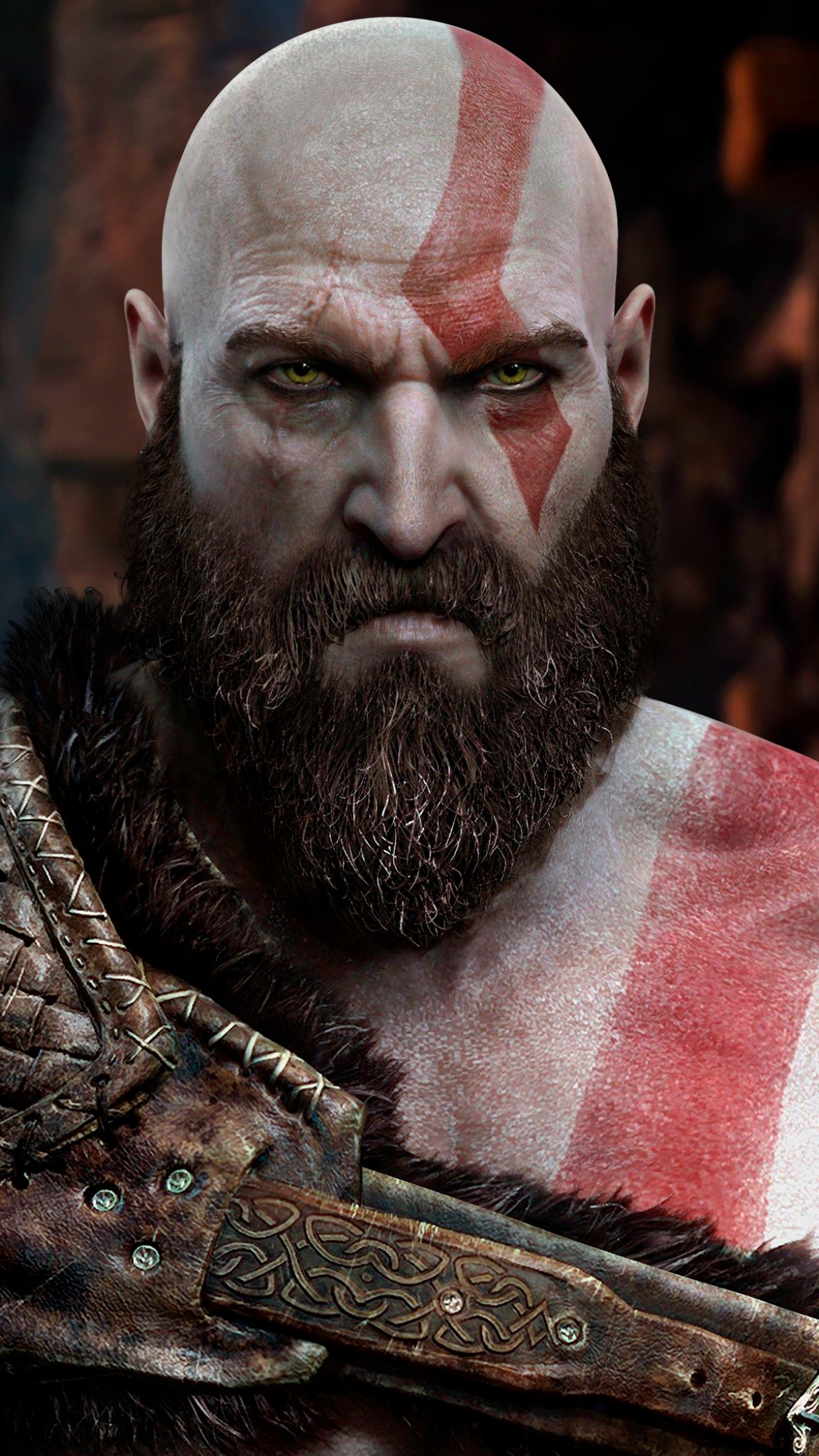 Kratos Wallpaper 4K, Video Game, God of War