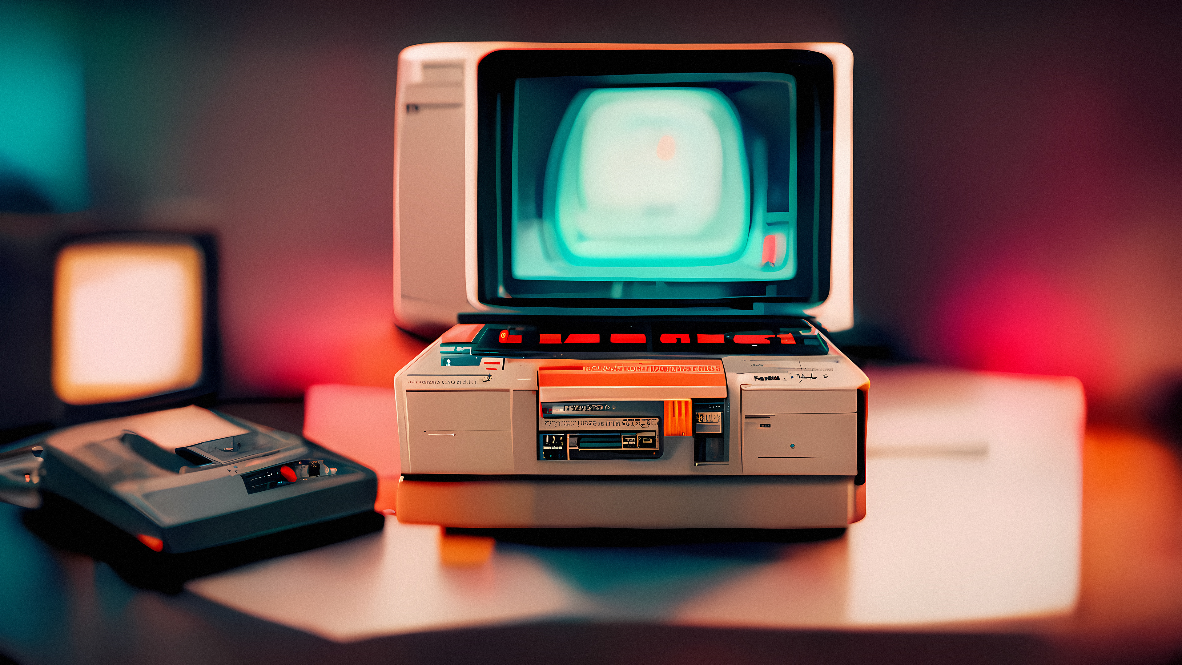 Retro Tech Fusion 3840x2160