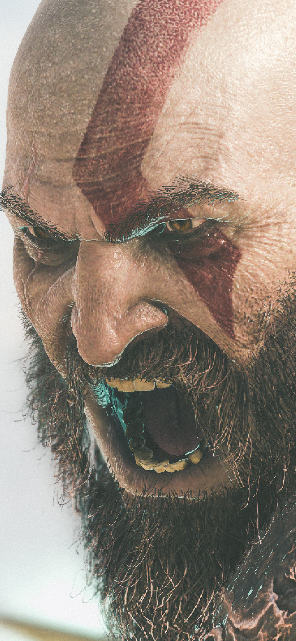 Kratos God Of War 4k iPhone XS
