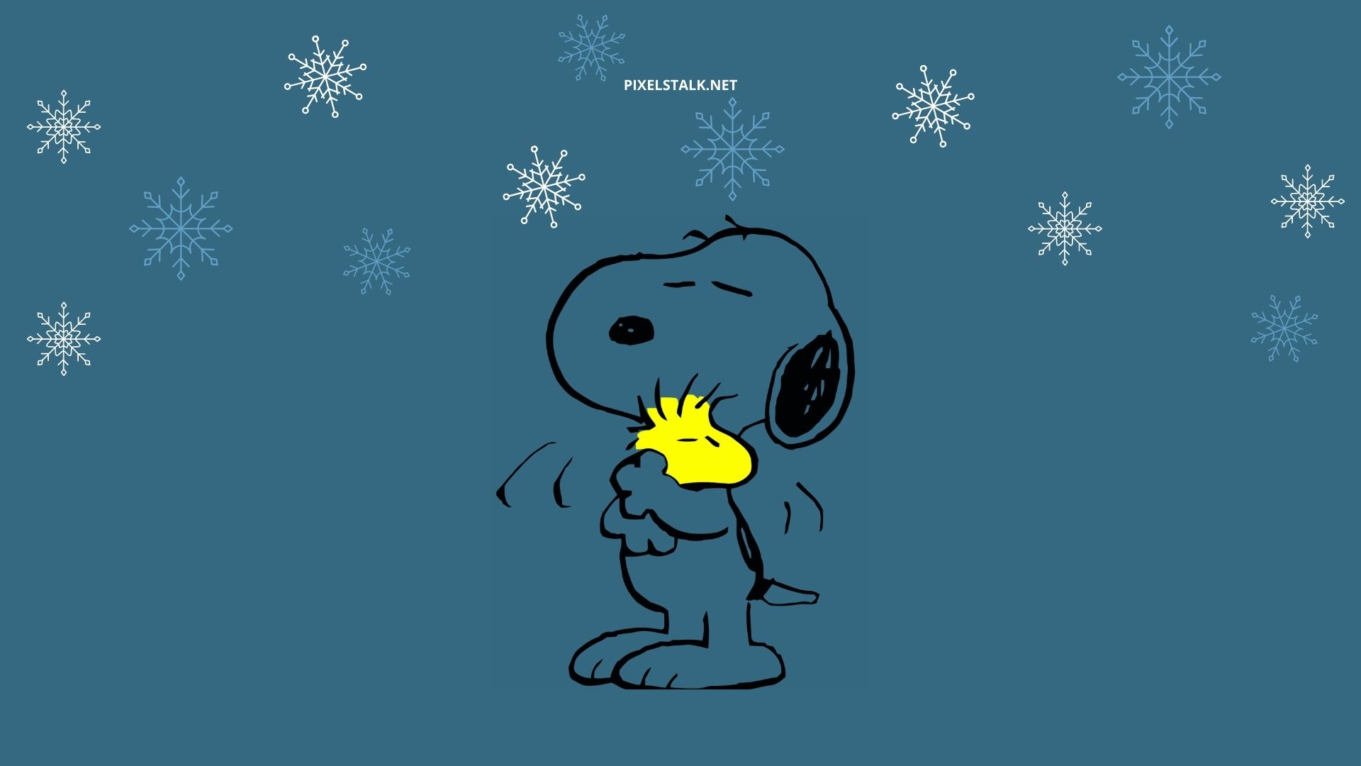 Snoopy Winter Wallpaper Free download