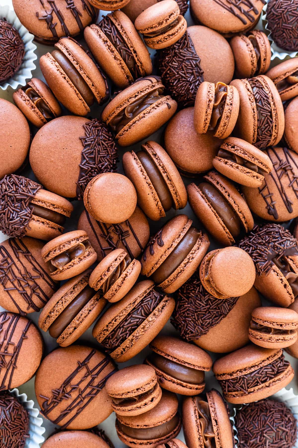 Brigadeiro Macarons and Tacos