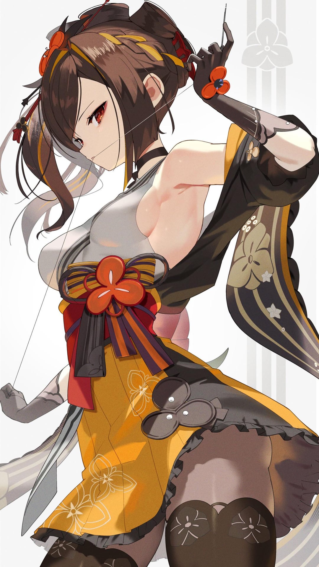 Chiori [Genshin Impact] (1406×2500), r