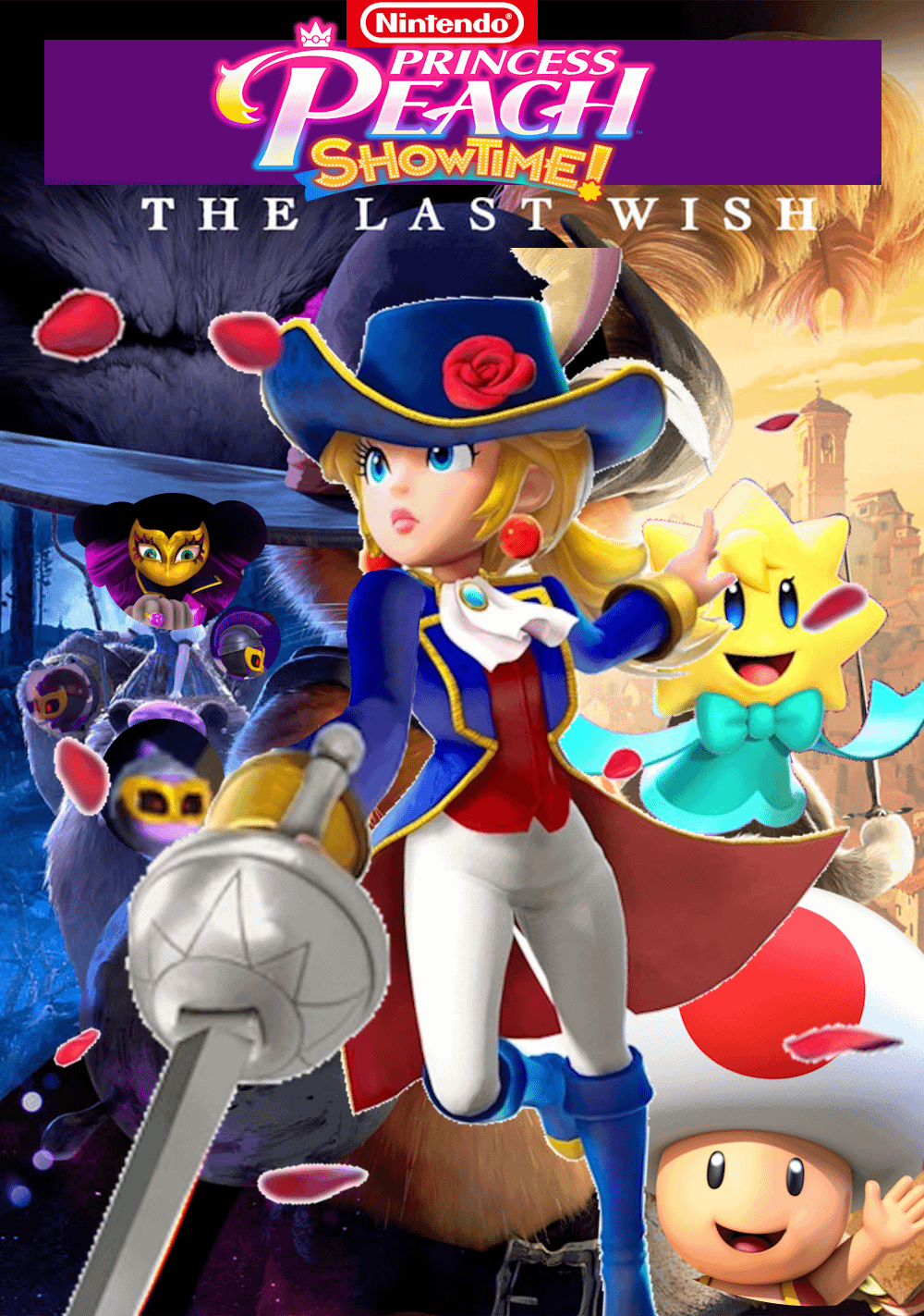 Here's a Princess Peach Showtime poster