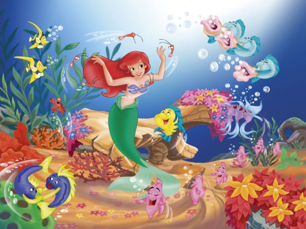 Walt Disney Wallpaper Little Mermaid Princess Wallpaper