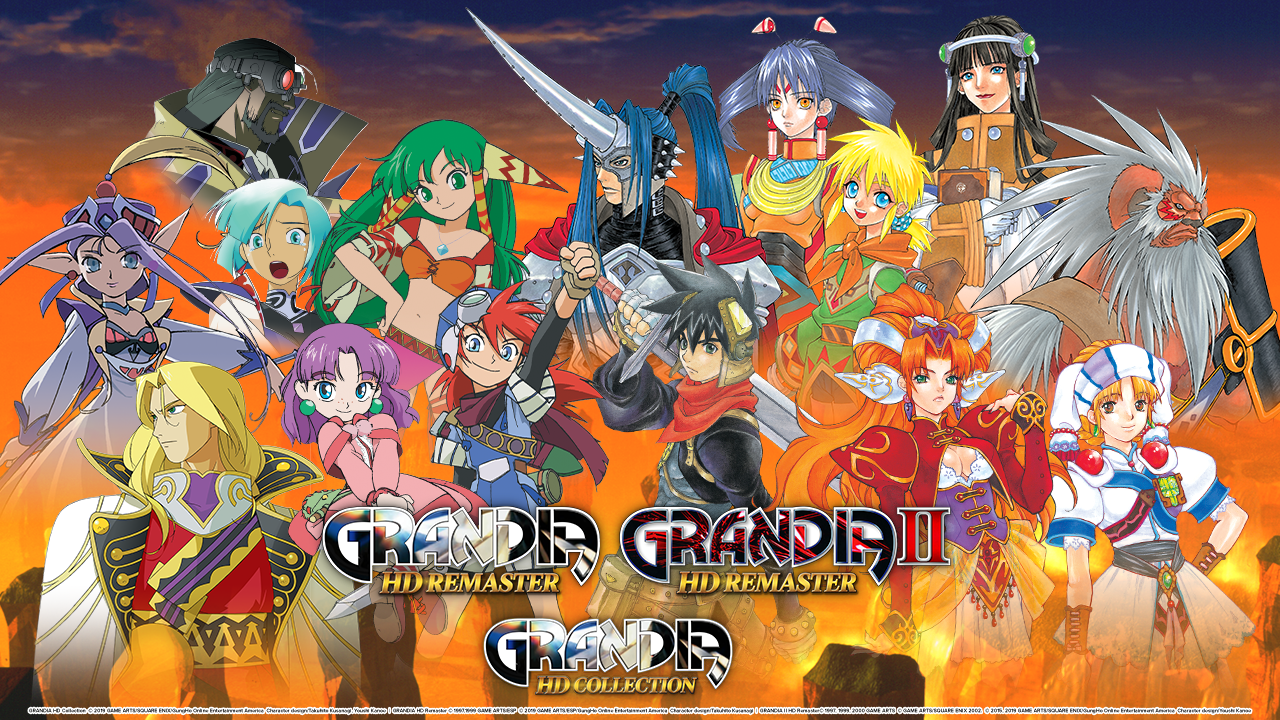 Grandia HD Remasters Two Console RPG