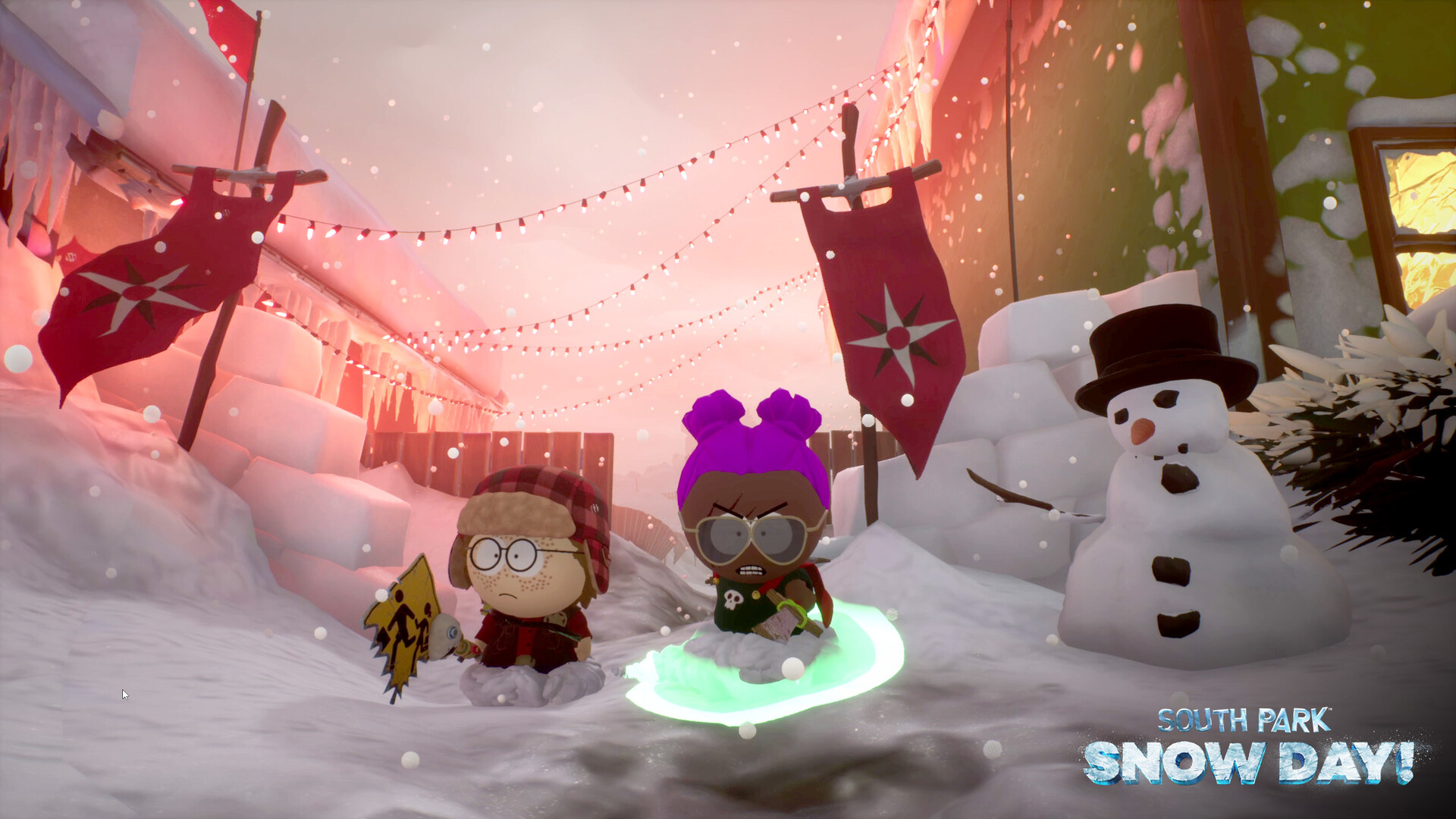 South Park: Snow Day! Gameplay