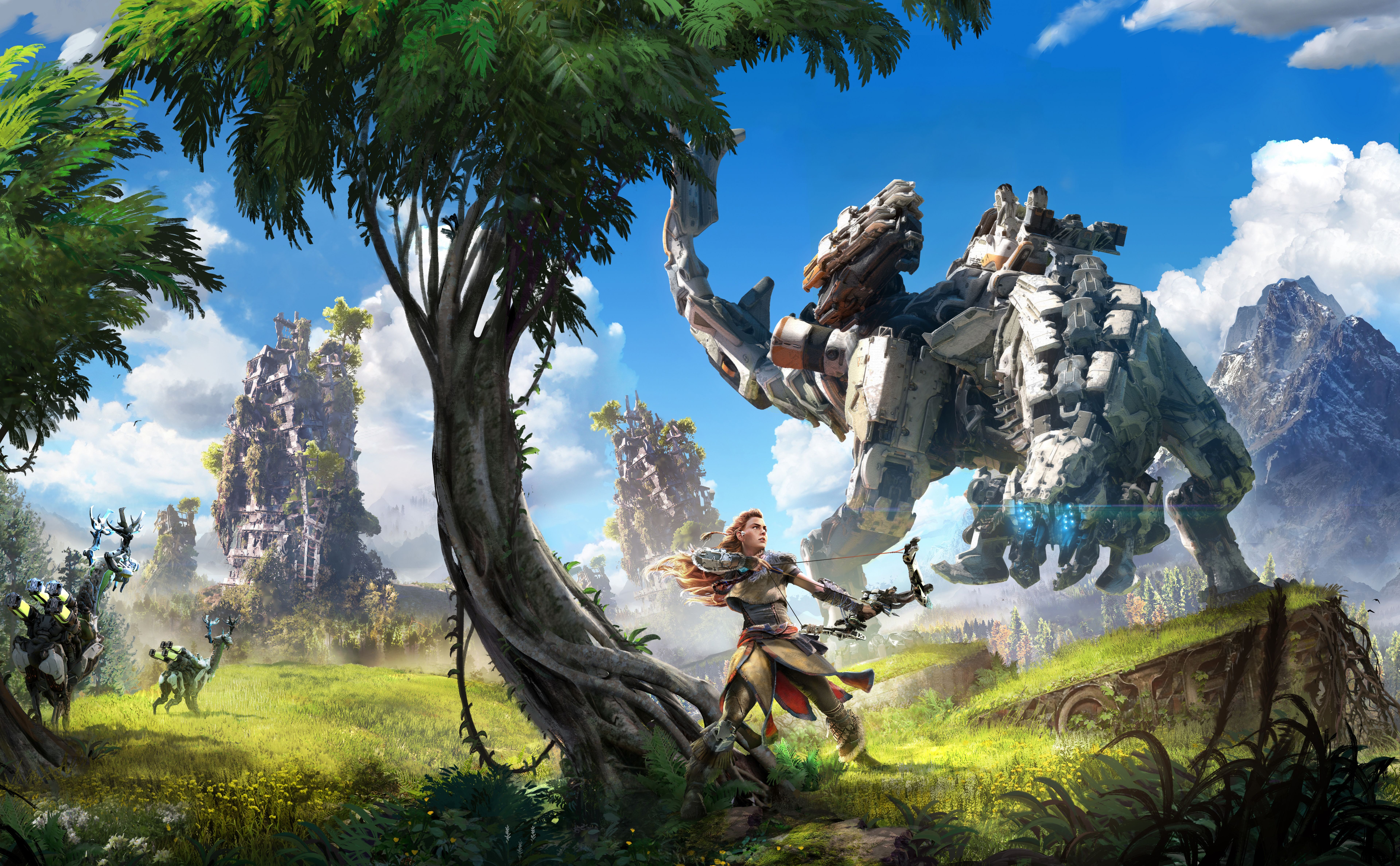 Horizon zero dawn wallpaper, Horizon