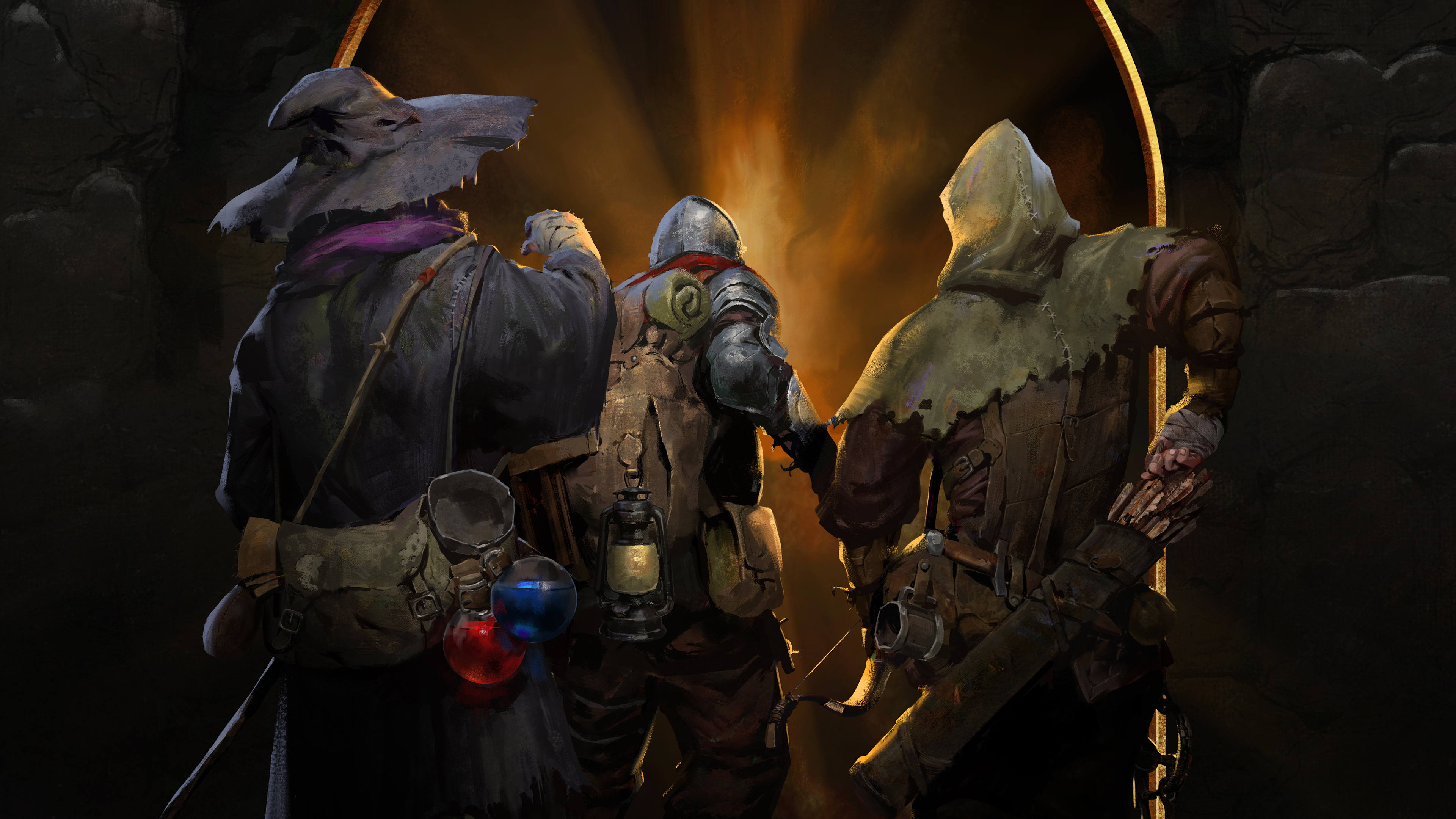 Dark and Darker Game Wallpaper