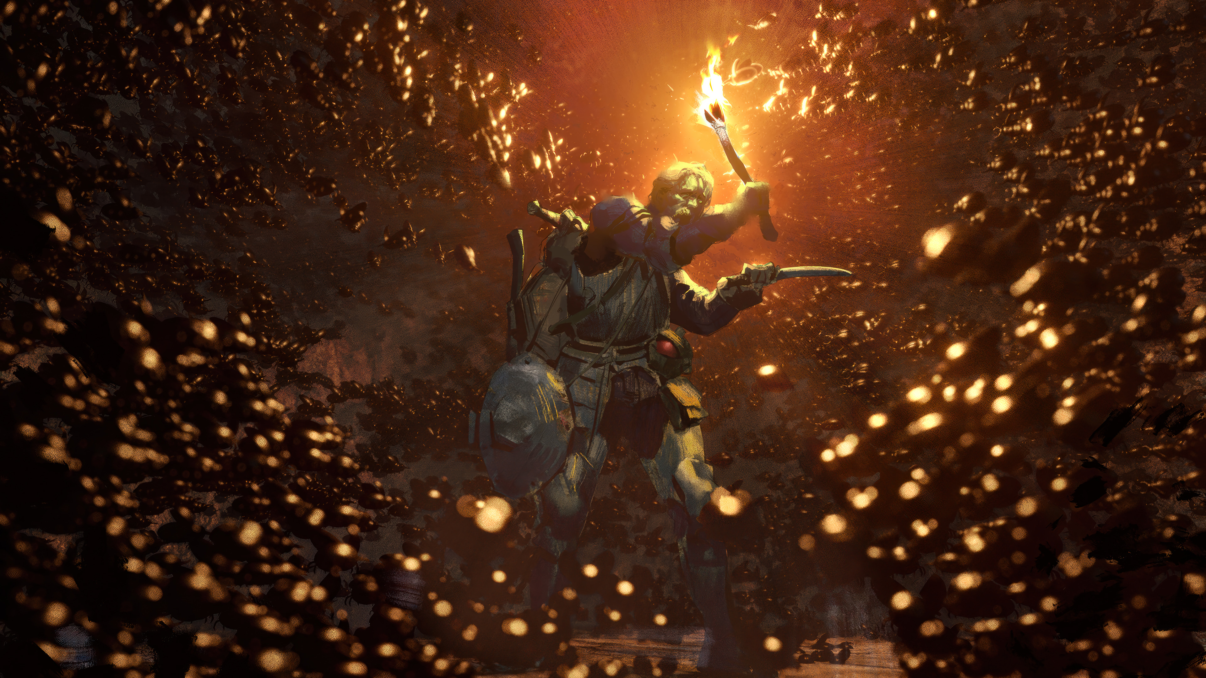 Dark and Darker Swarm Game Wallpaper