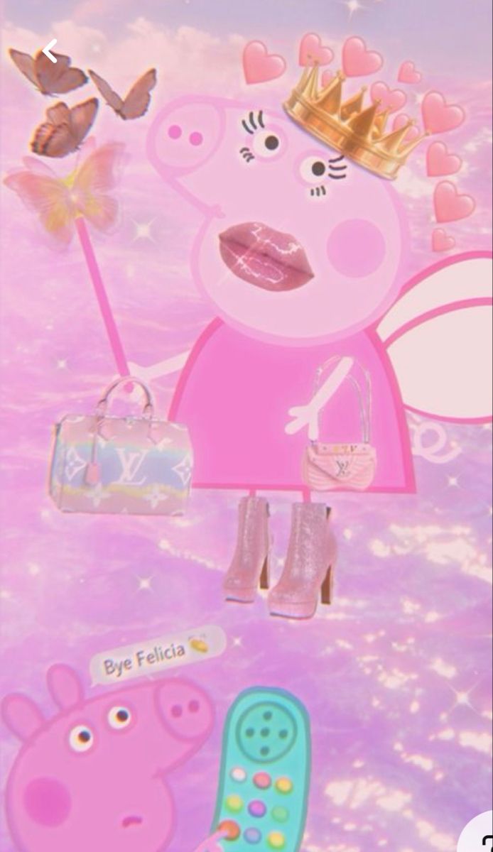 Baddie Peppa Pig wallpaper