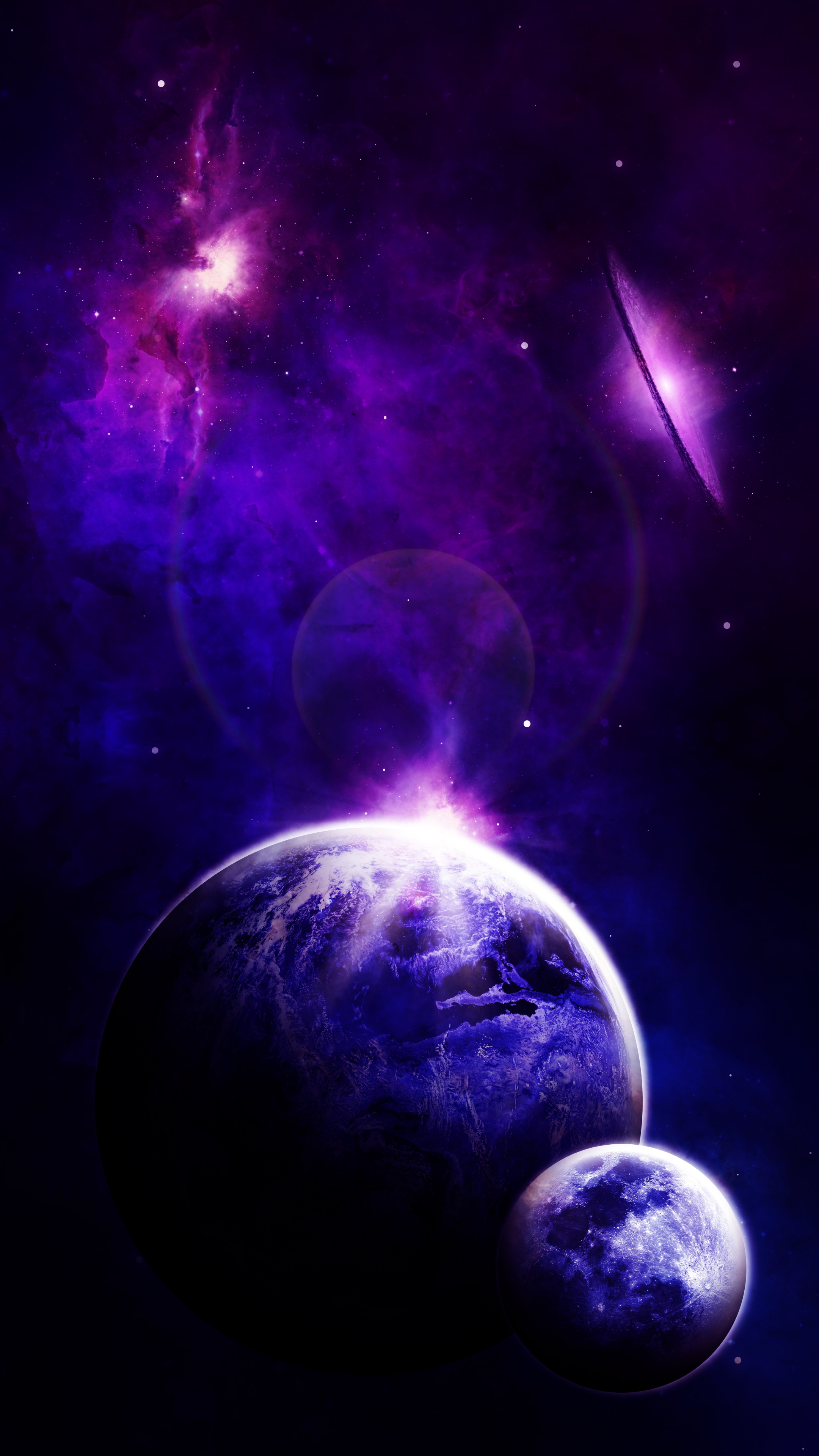 Download wallpaper 2160x3840 space