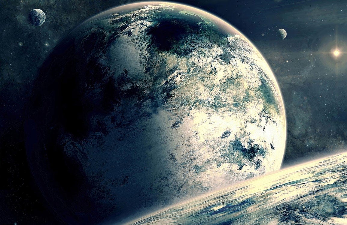 Space Planet Wallpaper Mural. Ever