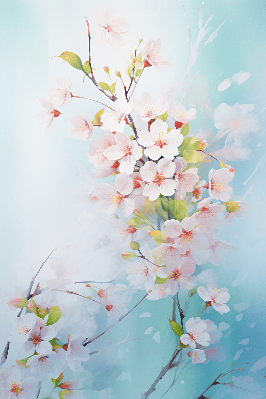 Under the Sakura Trees: 50 Phone