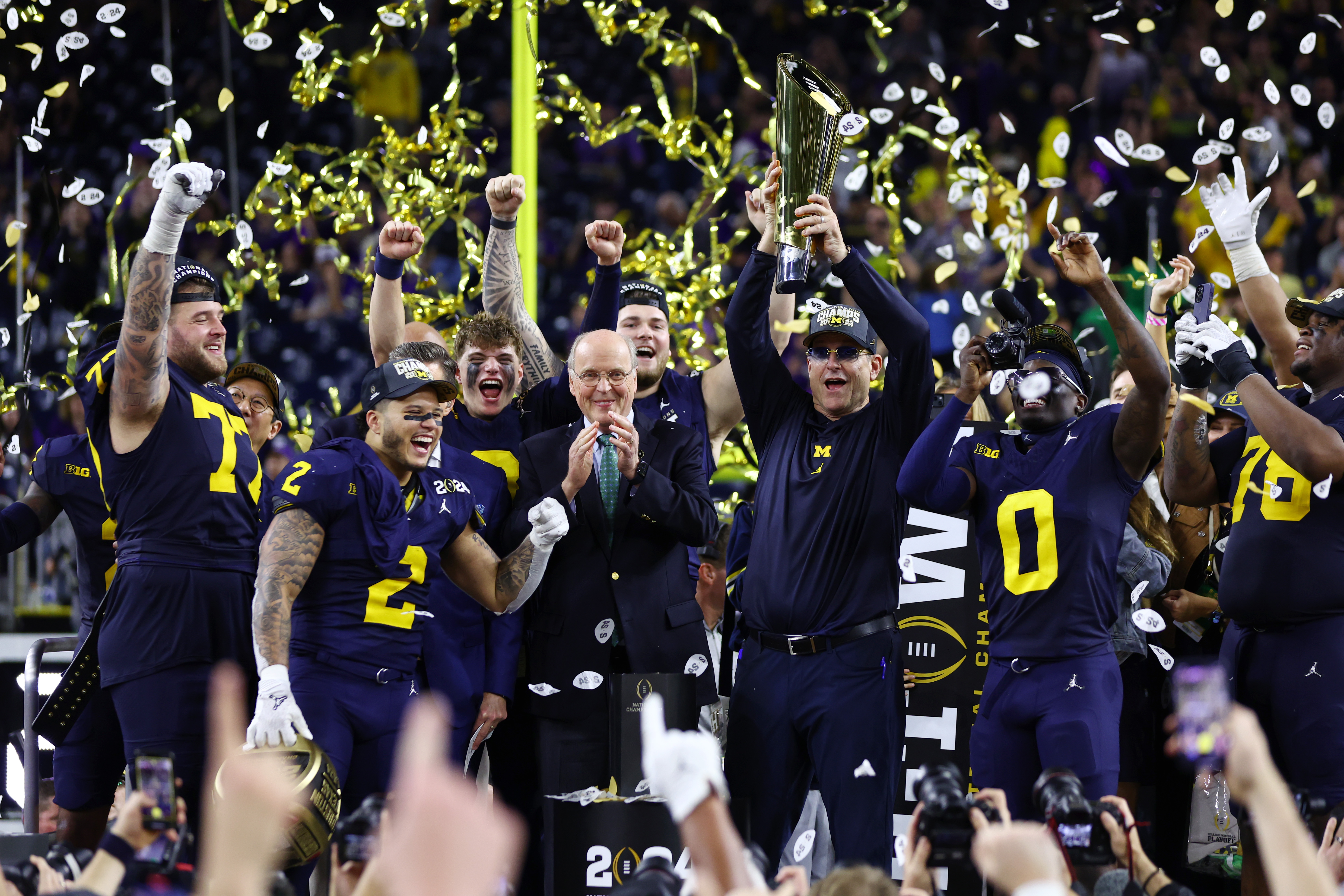 Michigan football finishes the job