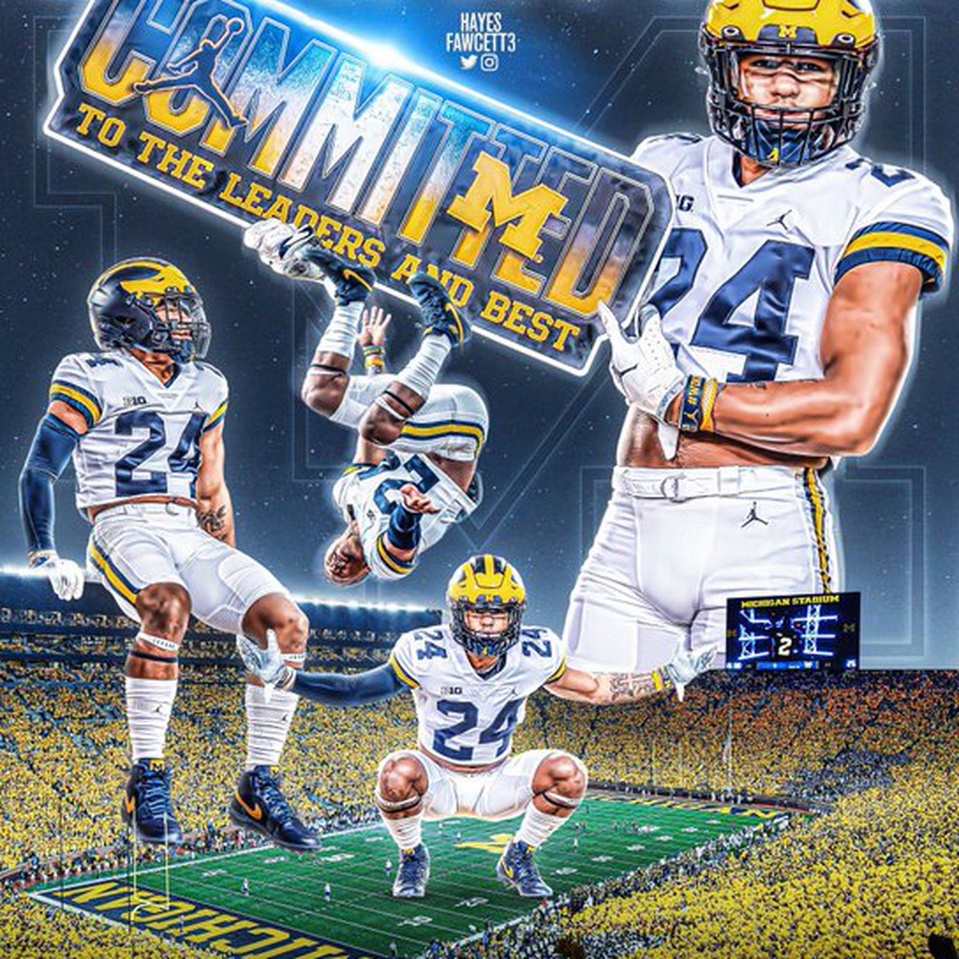 RB Jordan Marshall commits to Michigan