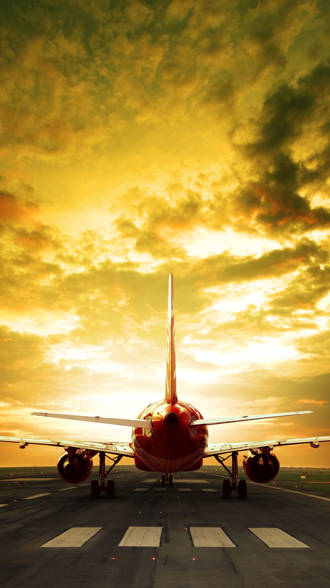 Passenger Airplane. Airplane wallpaper