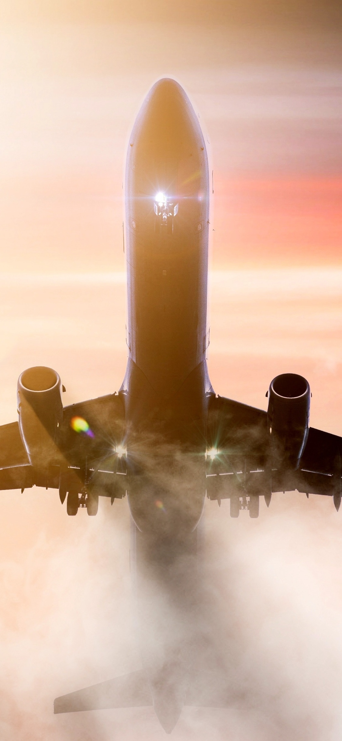 Airplane 4k iPhone XS, iPhone