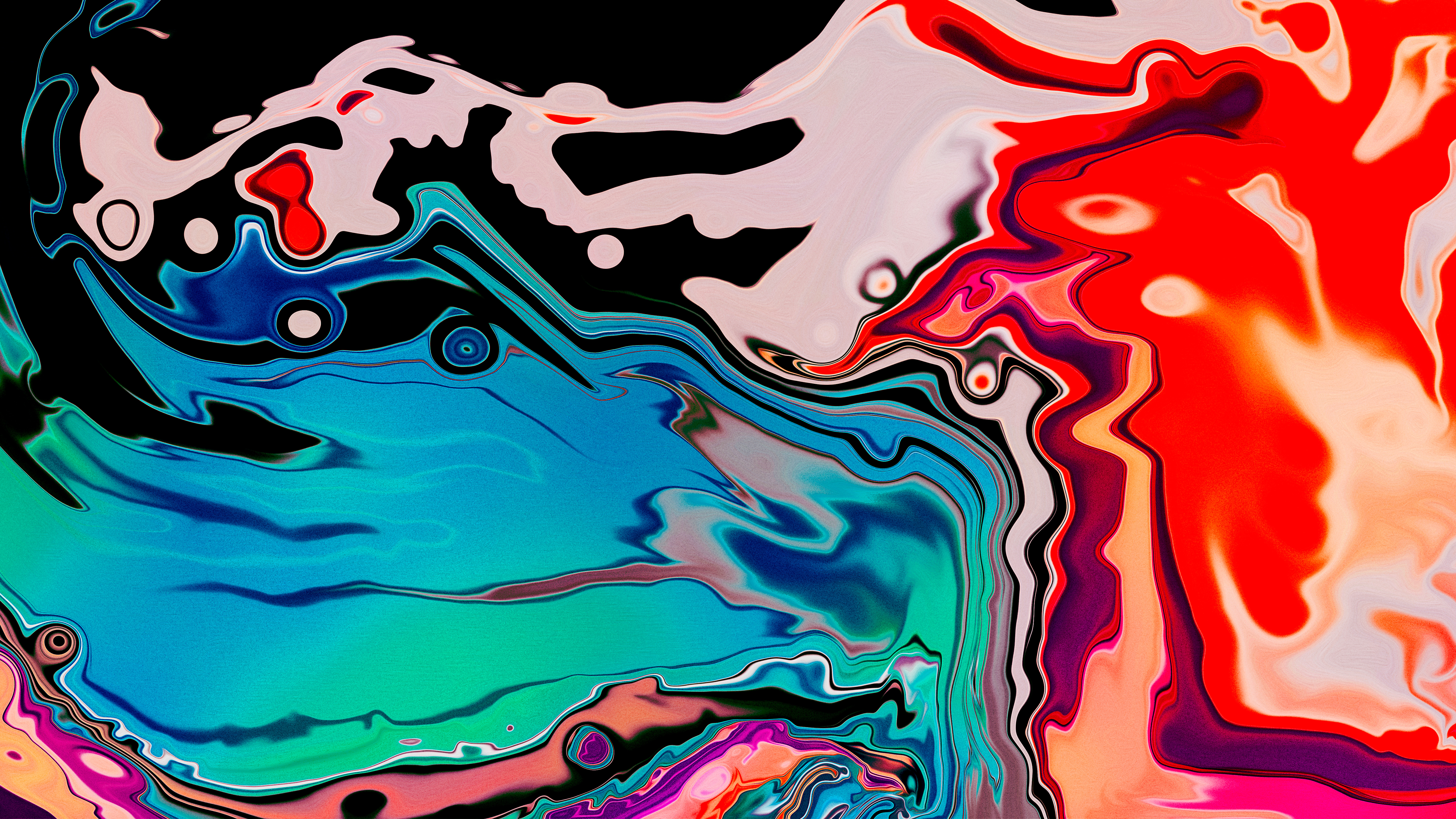 Paint Splash Abstract 8k Wallpaper, HD