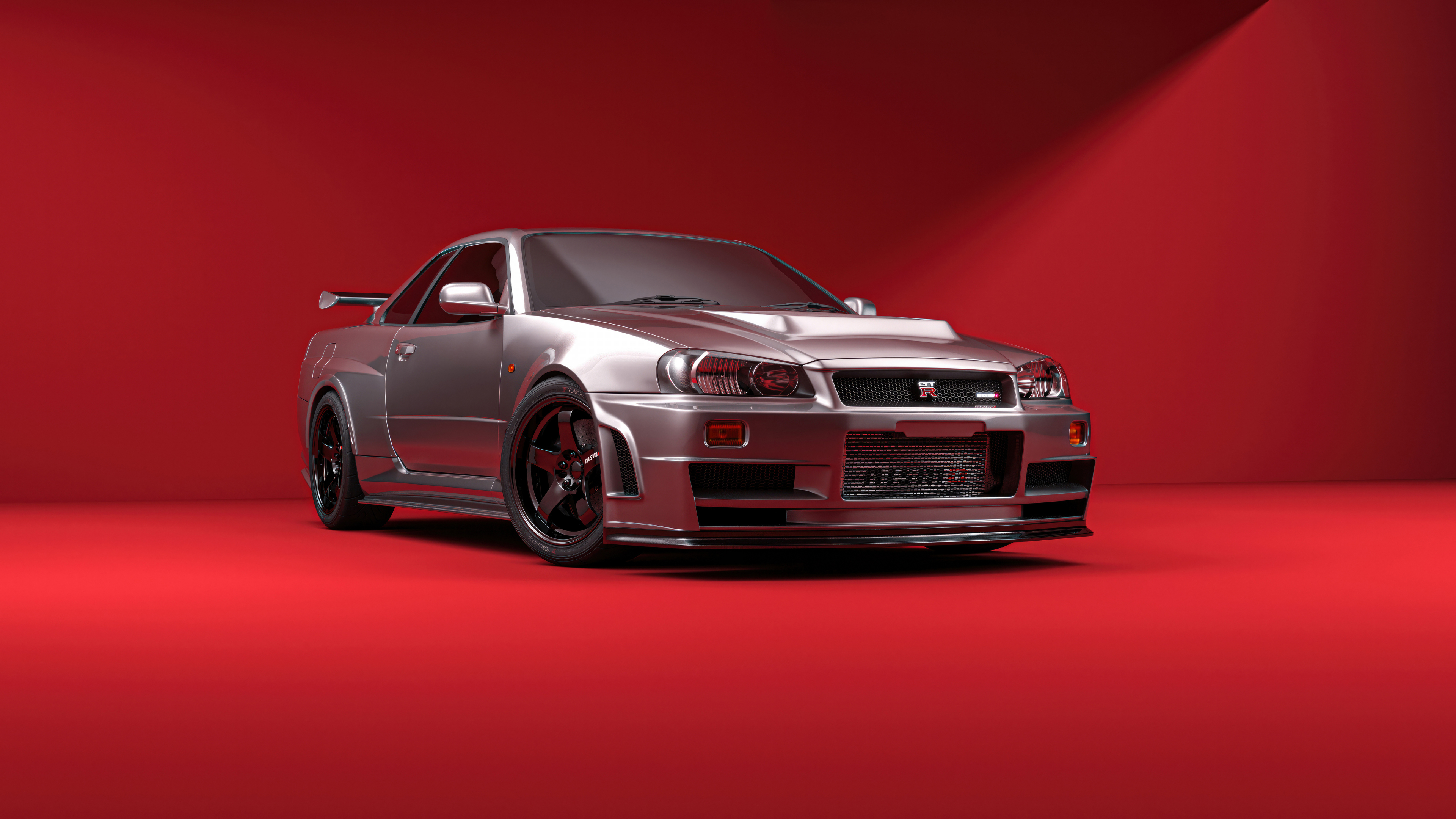 Download wallpaper 3840x2160 nissan r34