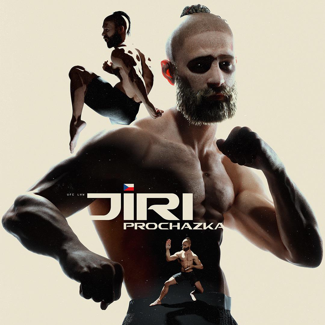 Did some Jiri Prochazka art work in 3D