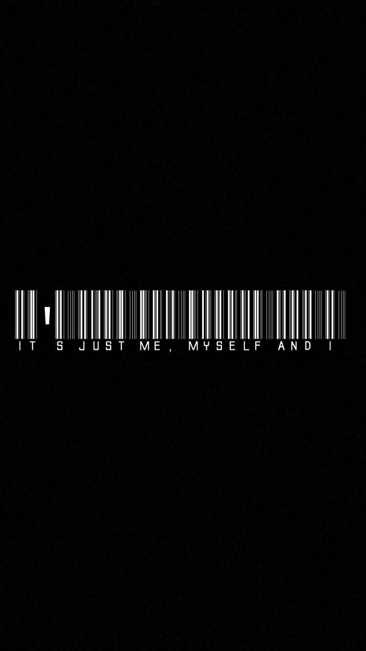 Download White E Girl Aesthetic Bar Code Wallpaper