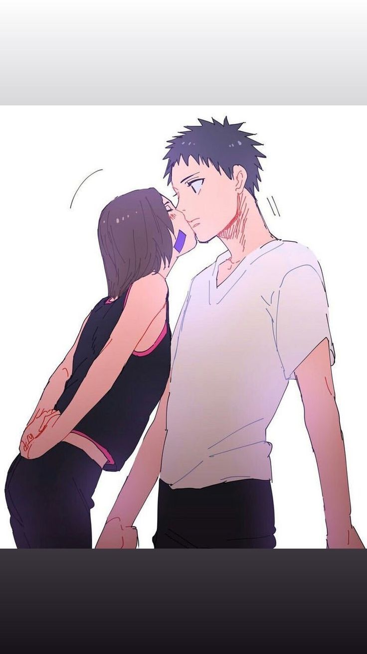 Rin and Obito. Naruto shippuden anime
