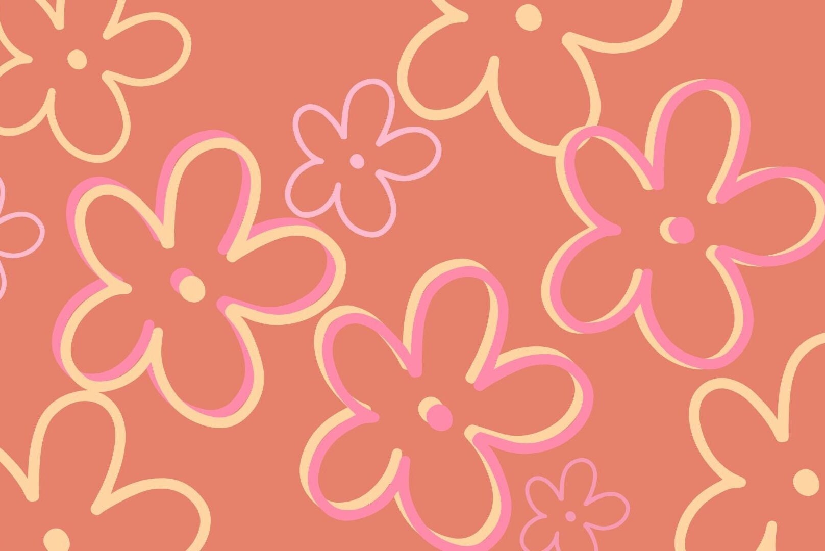 Colorful Floral Desktop Wallpaper