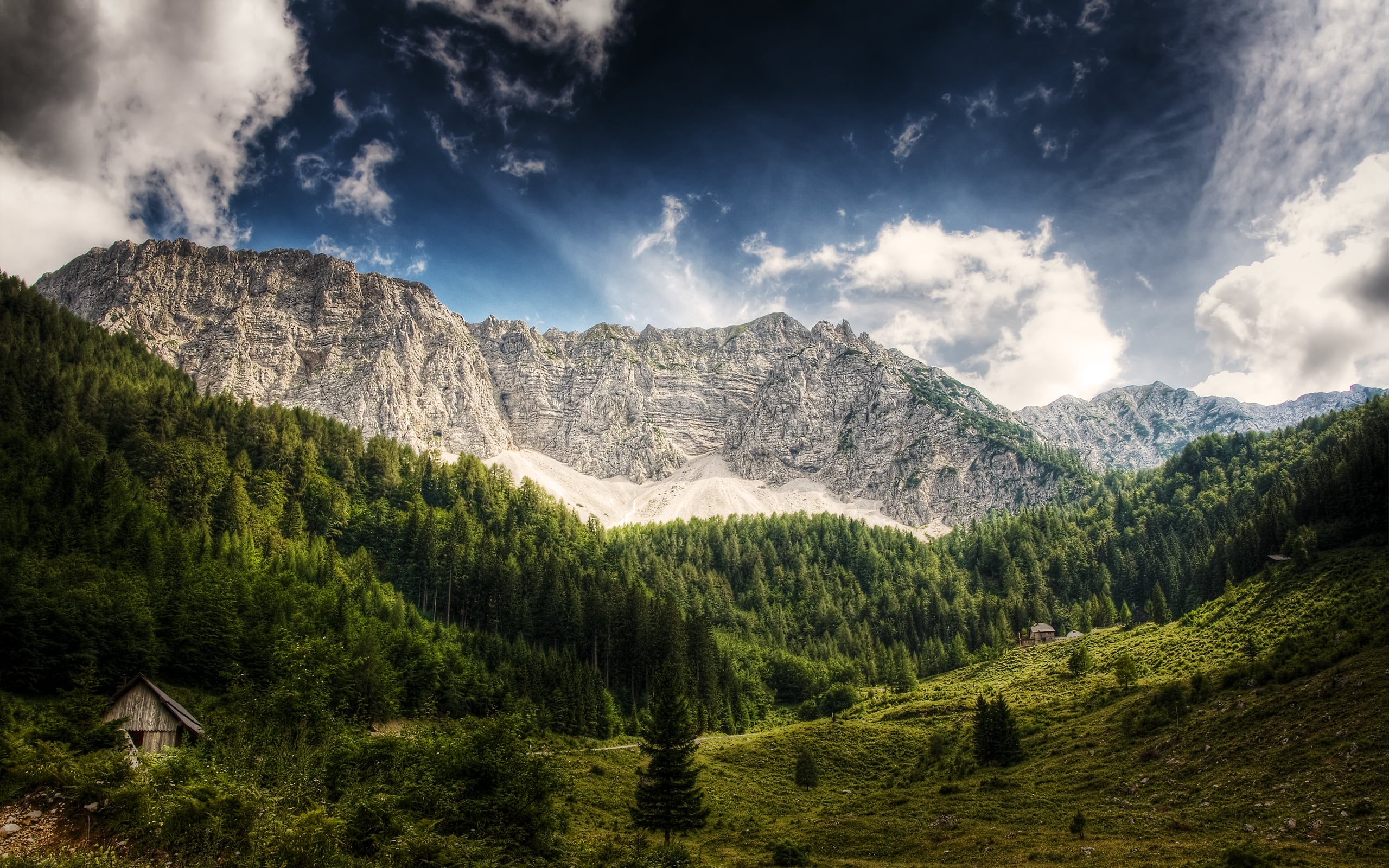 Mountains in Summer [2560x1600], r