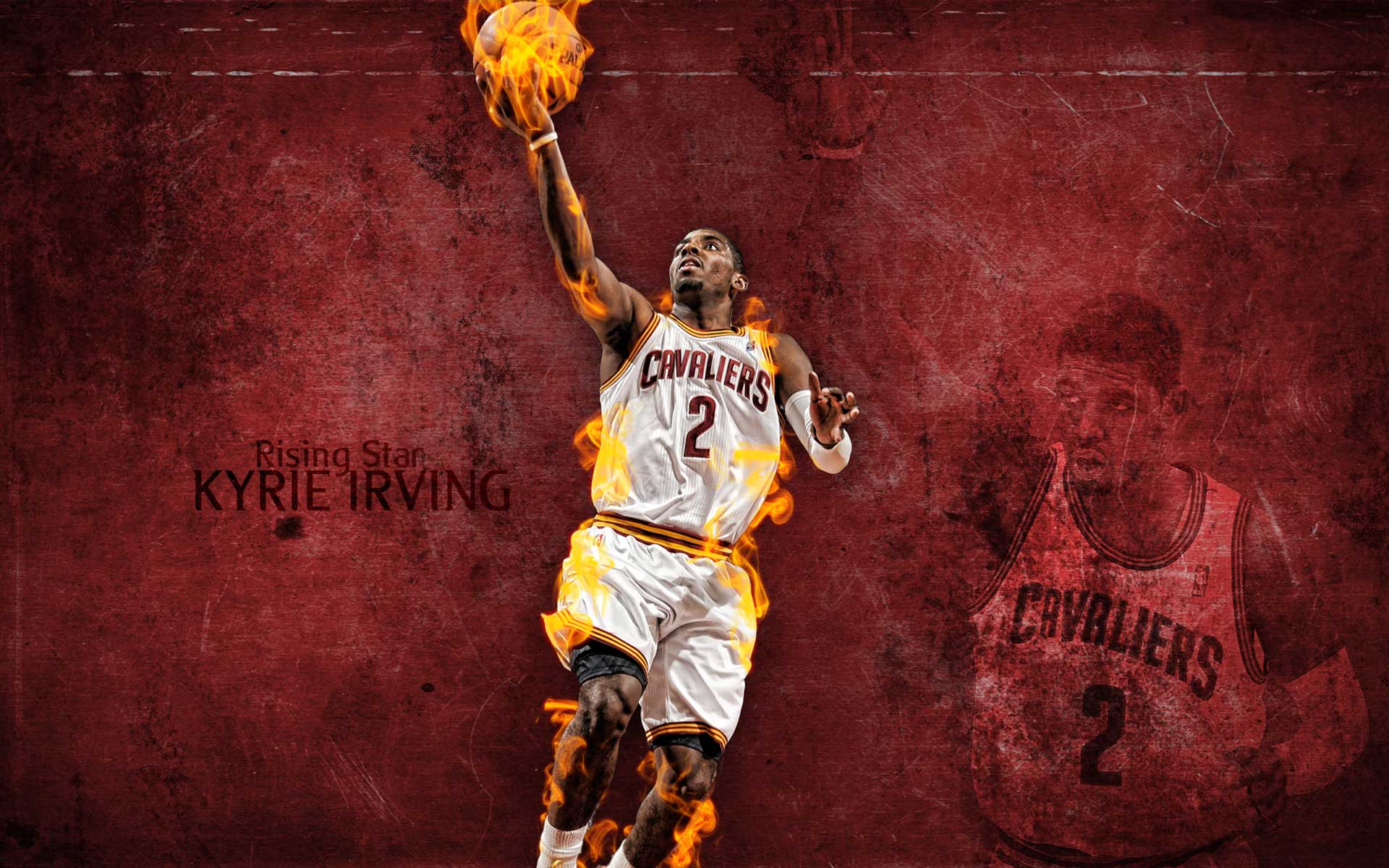 kyrie irving cool wallpaper, basketball