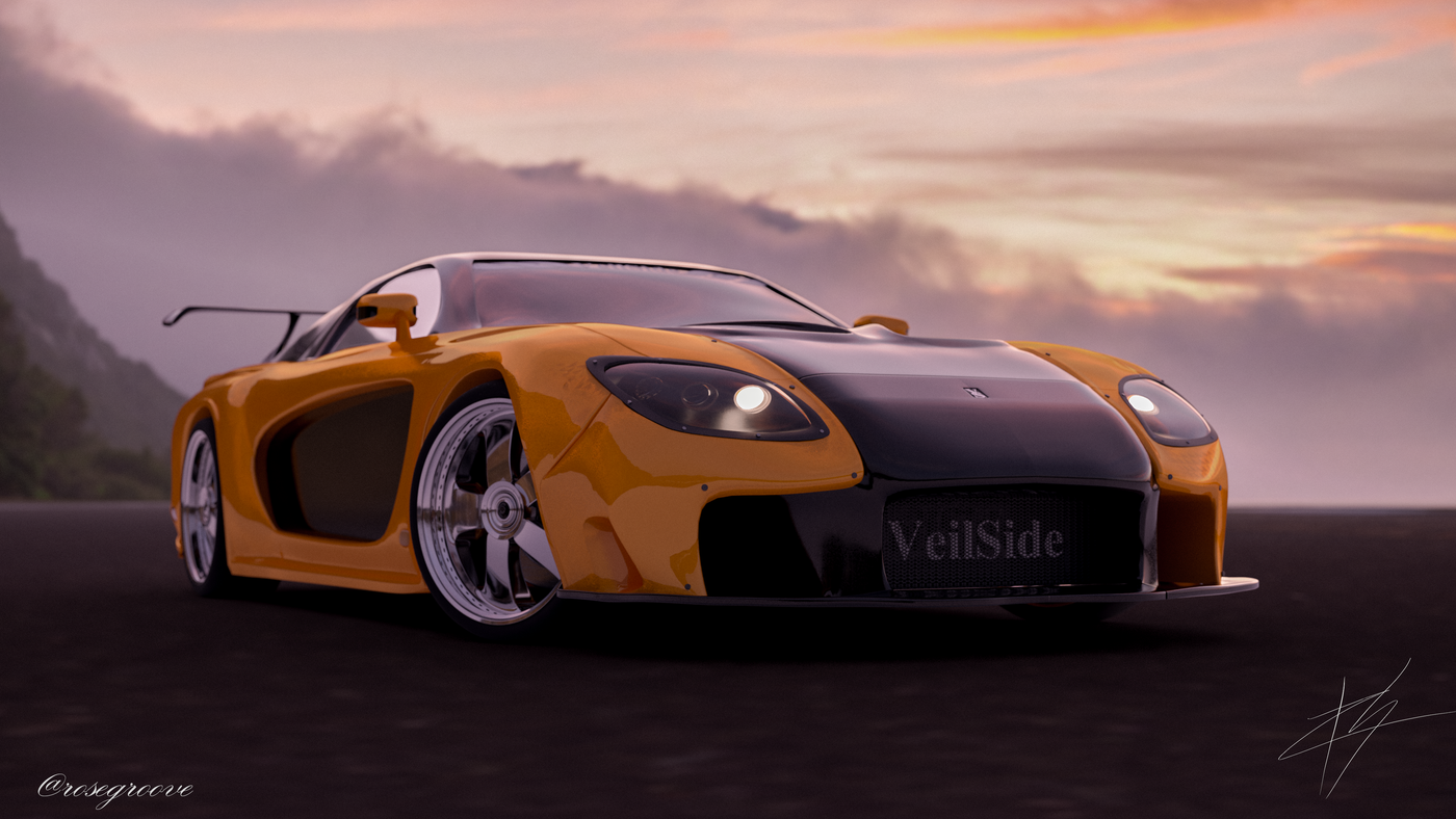 Han's Mazda RX 7 Veilside