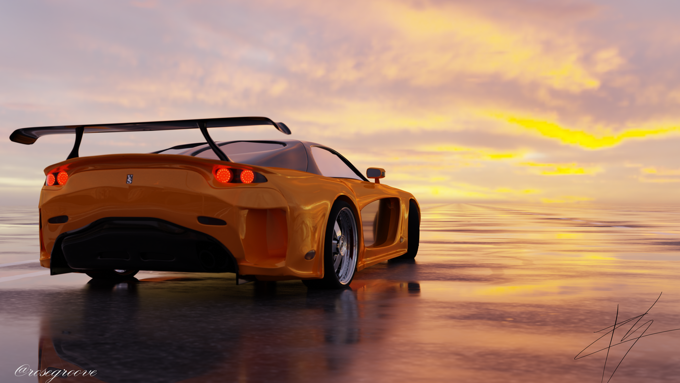 Han's Mazda RX 7 Veilside