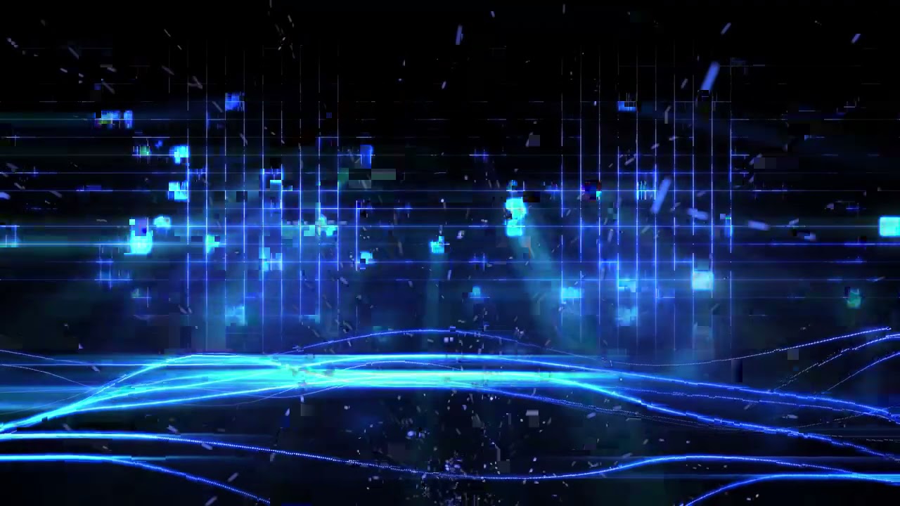 Blue Tech Motion Background Free HD