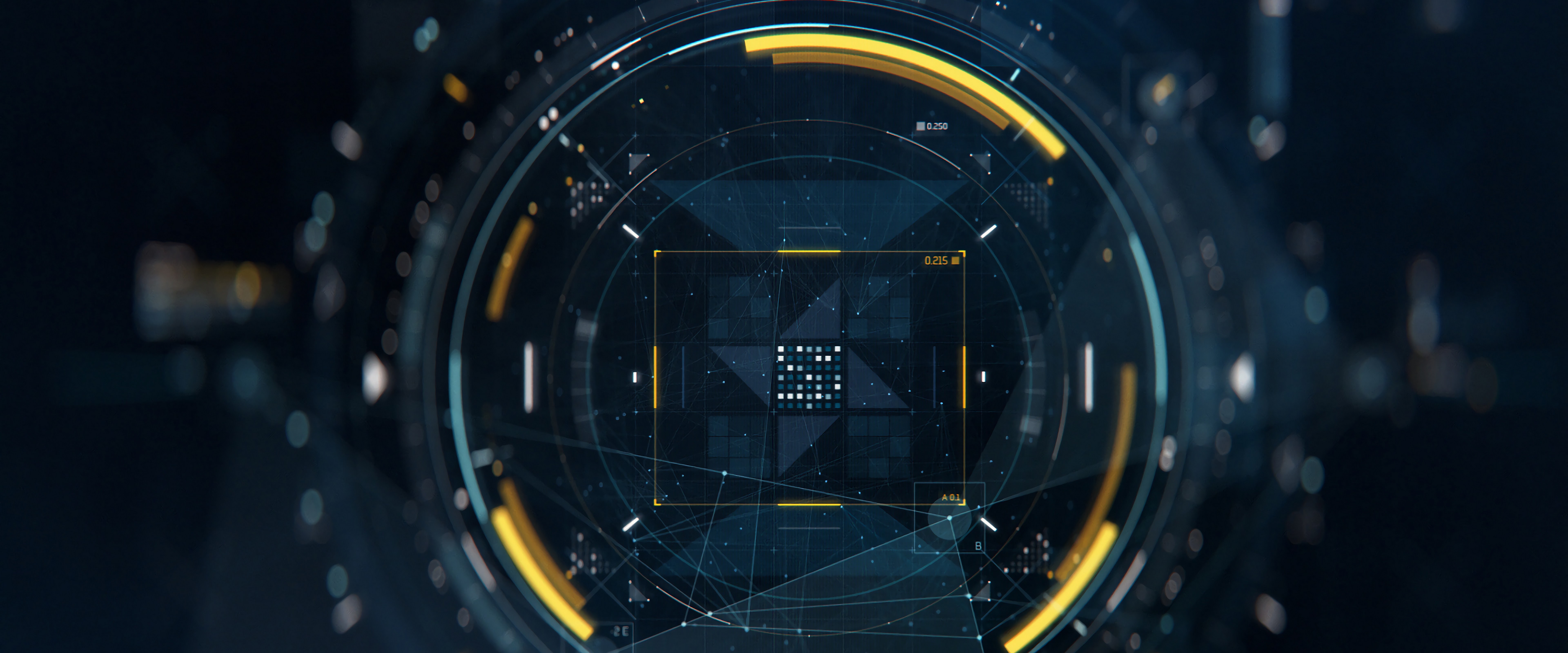 Hi Tech Computer Interface 4K Wallpaper