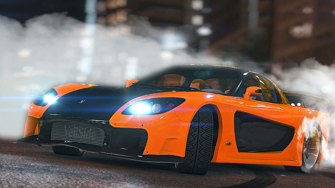 Furious Tokyo Drift: Han RX7 Drifting