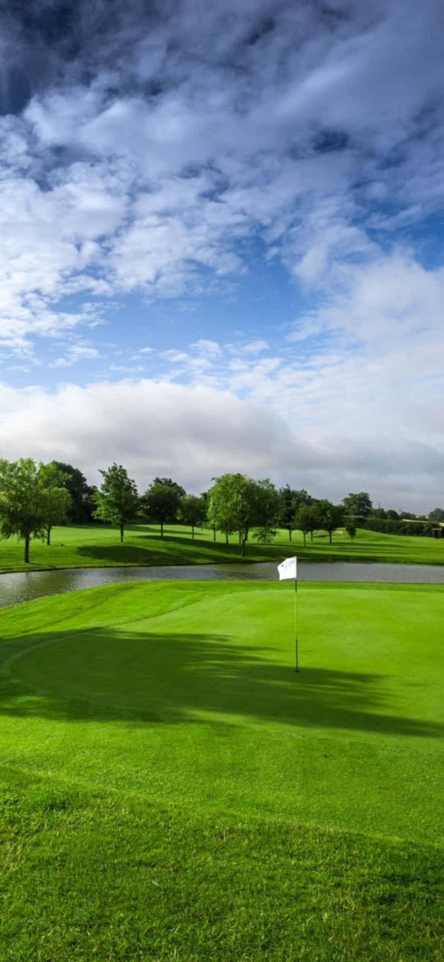 iPhone X Golf Course Background