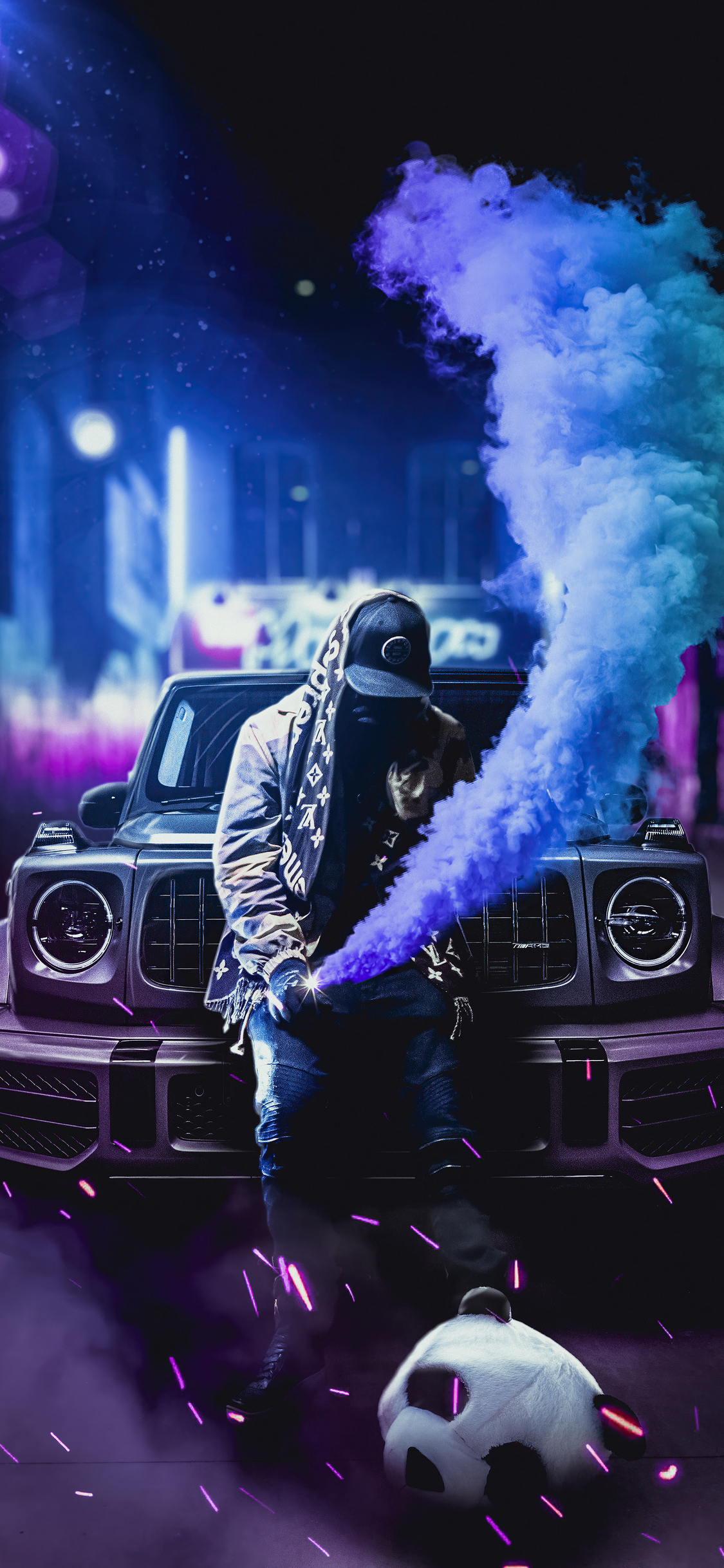 His Gwagon Smoke Bomb iPhone XS, iPhone