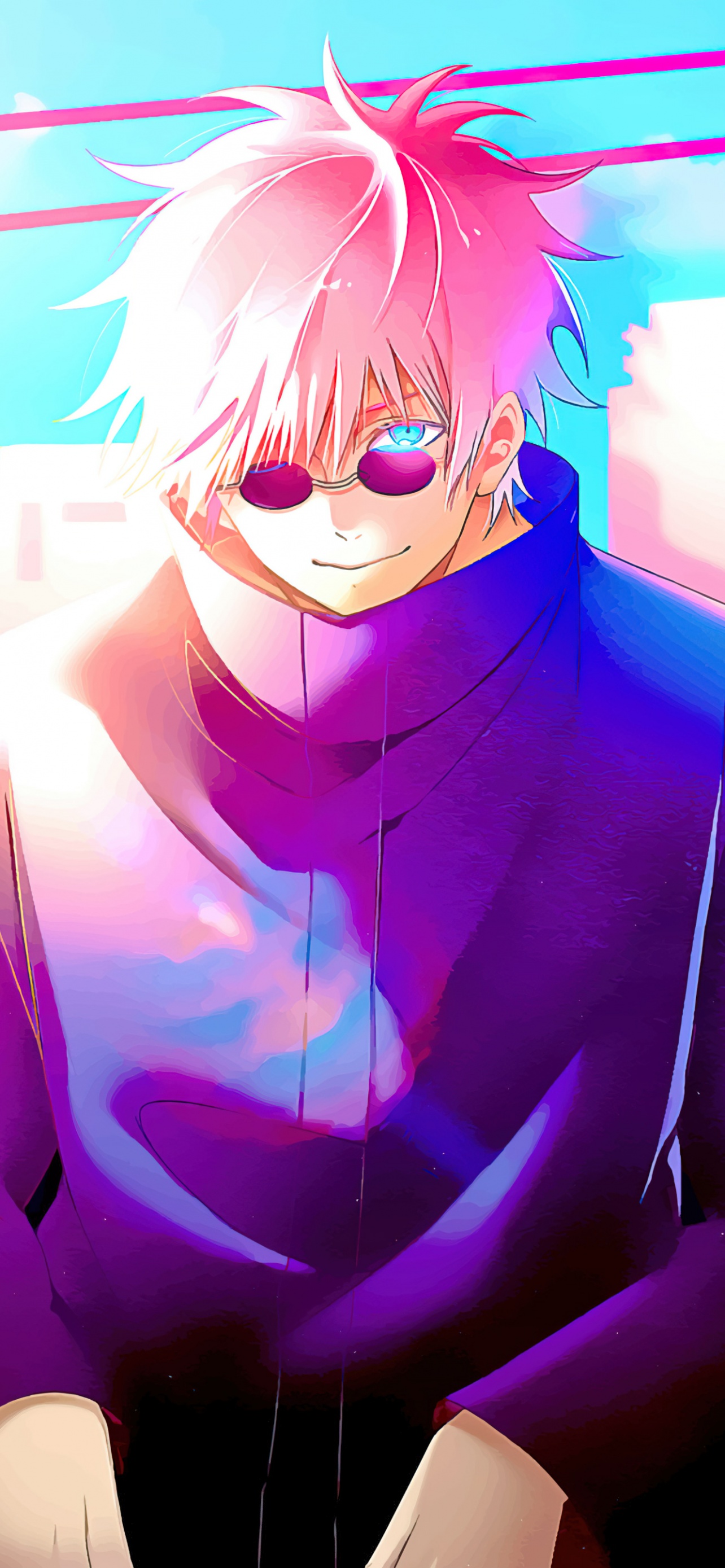 Satoru Gojo Wallpaper 4K, Pop Art