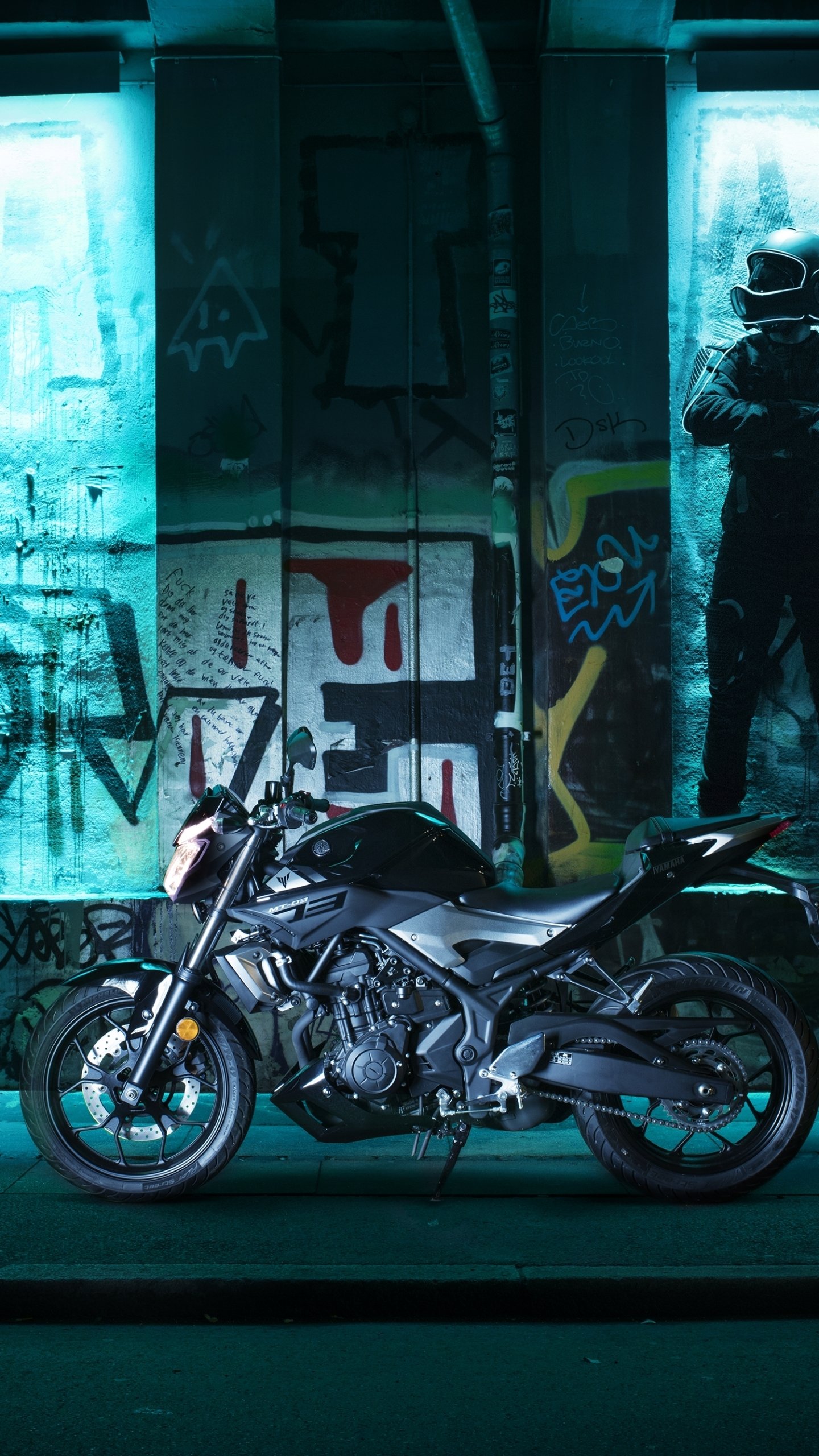 Yamaha MT 03 Phone Wallpaper