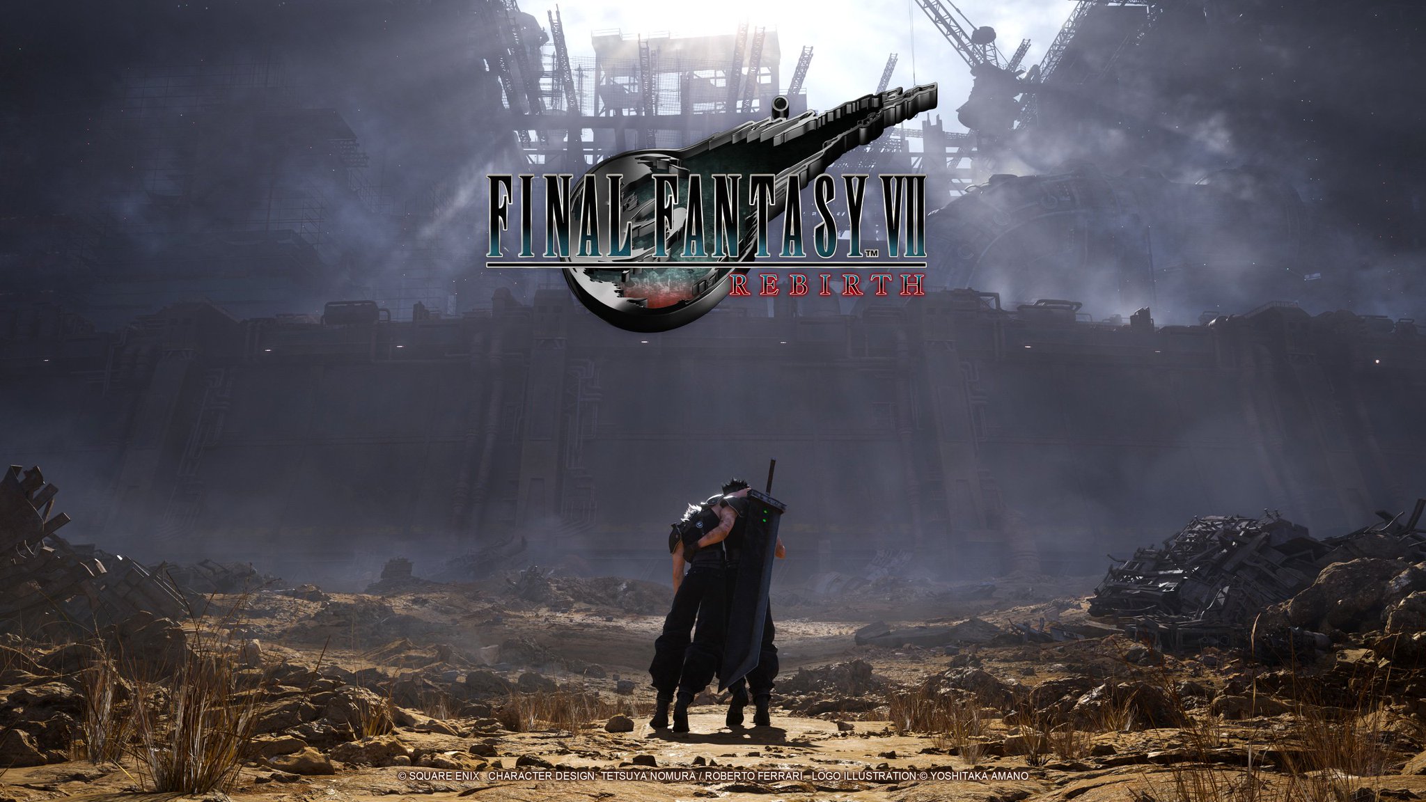 FF7 Rebirth official Cloud & Zack