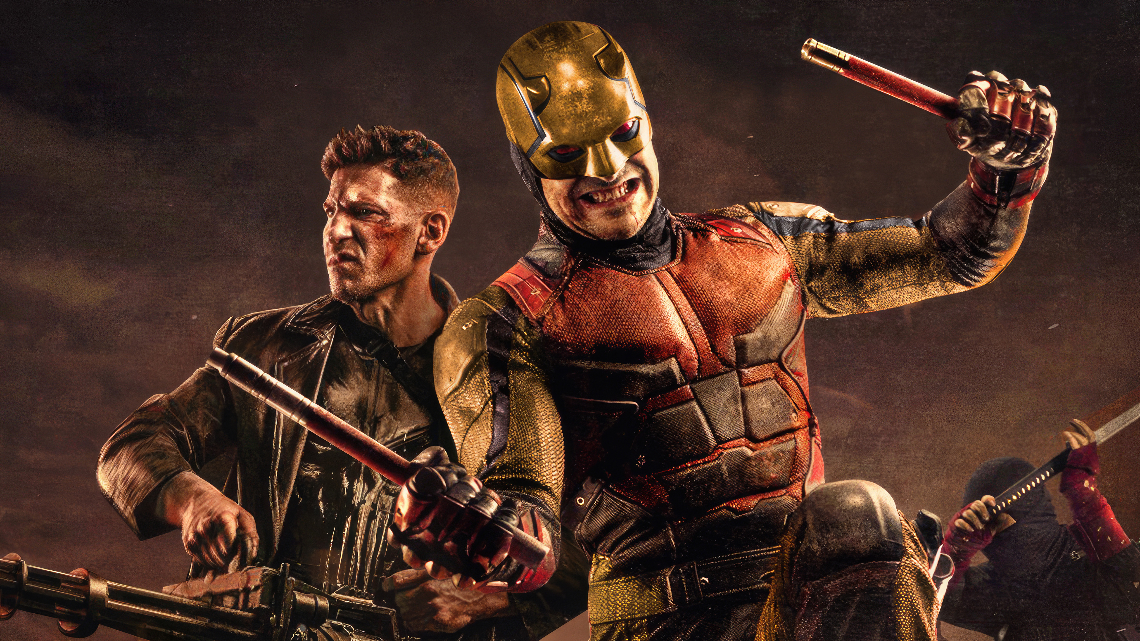 The Punisher X Daredevil Wallpaper, HD