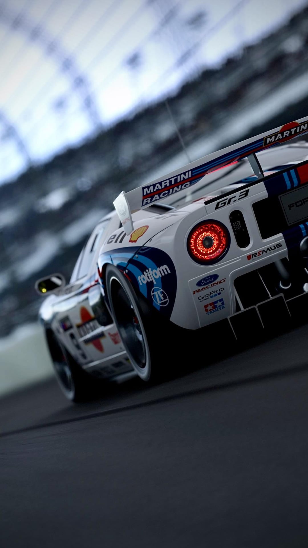 Wallpaper to cap off daily race B, r