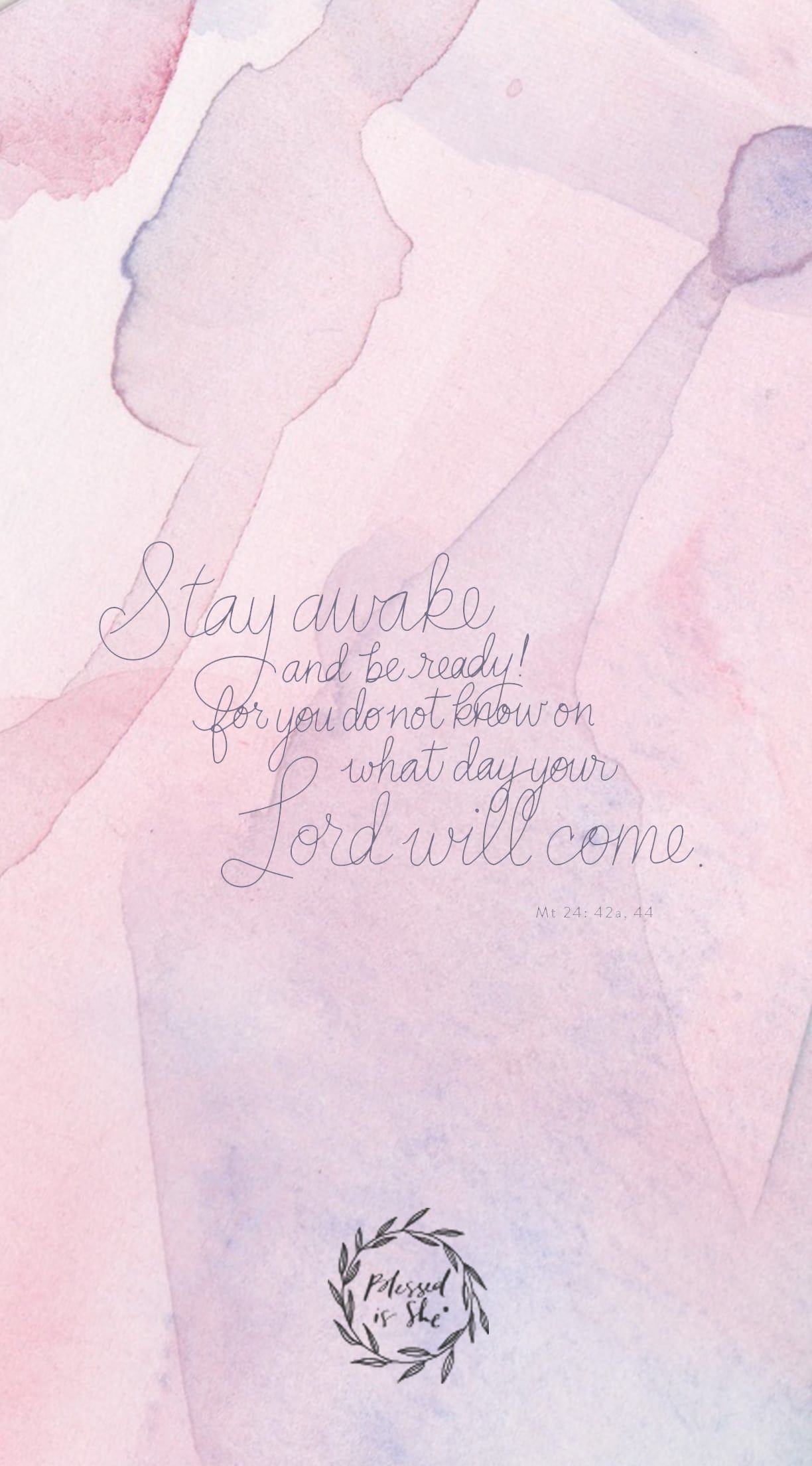 Encouraging Verse IPhone Wallpaper