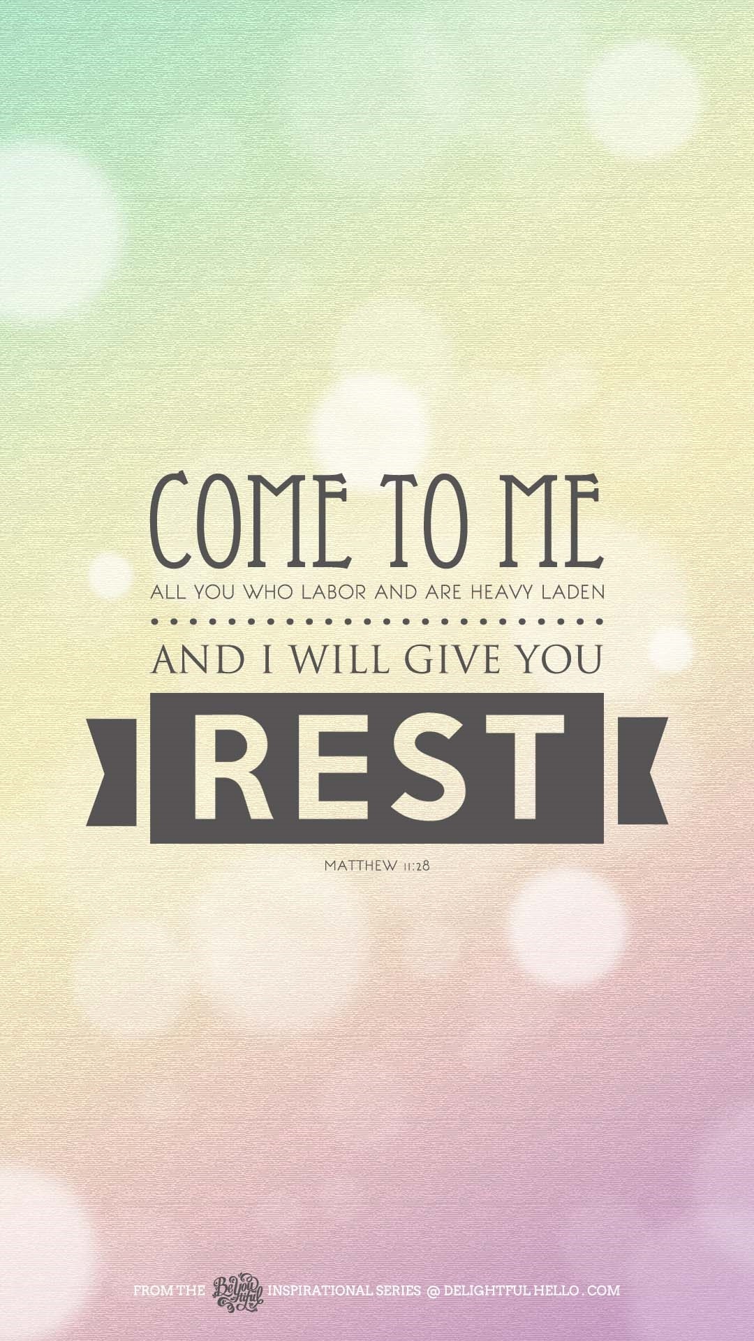 Encouraging Verse IPhone Wallpaper