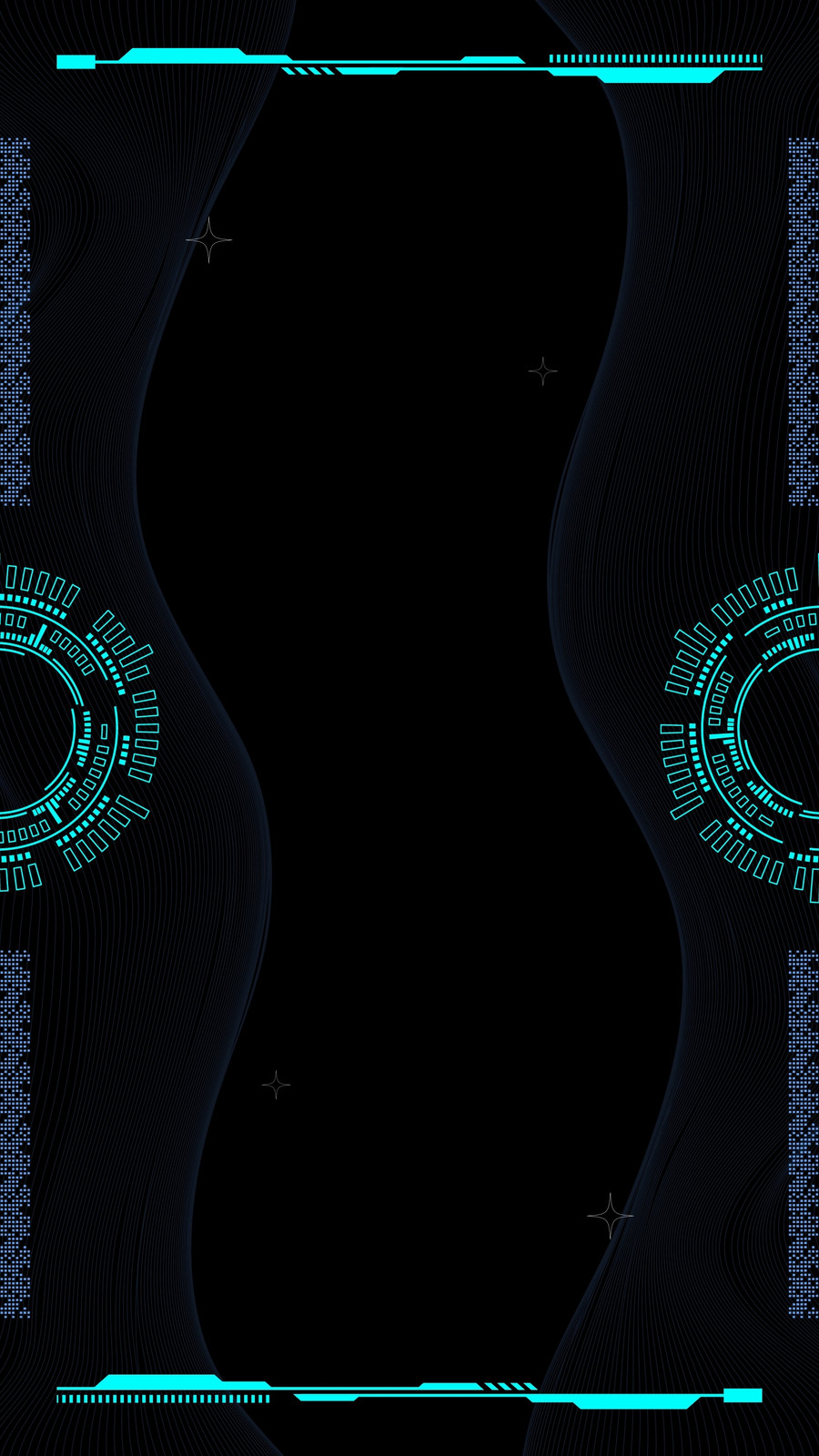 customizable wallpaper black