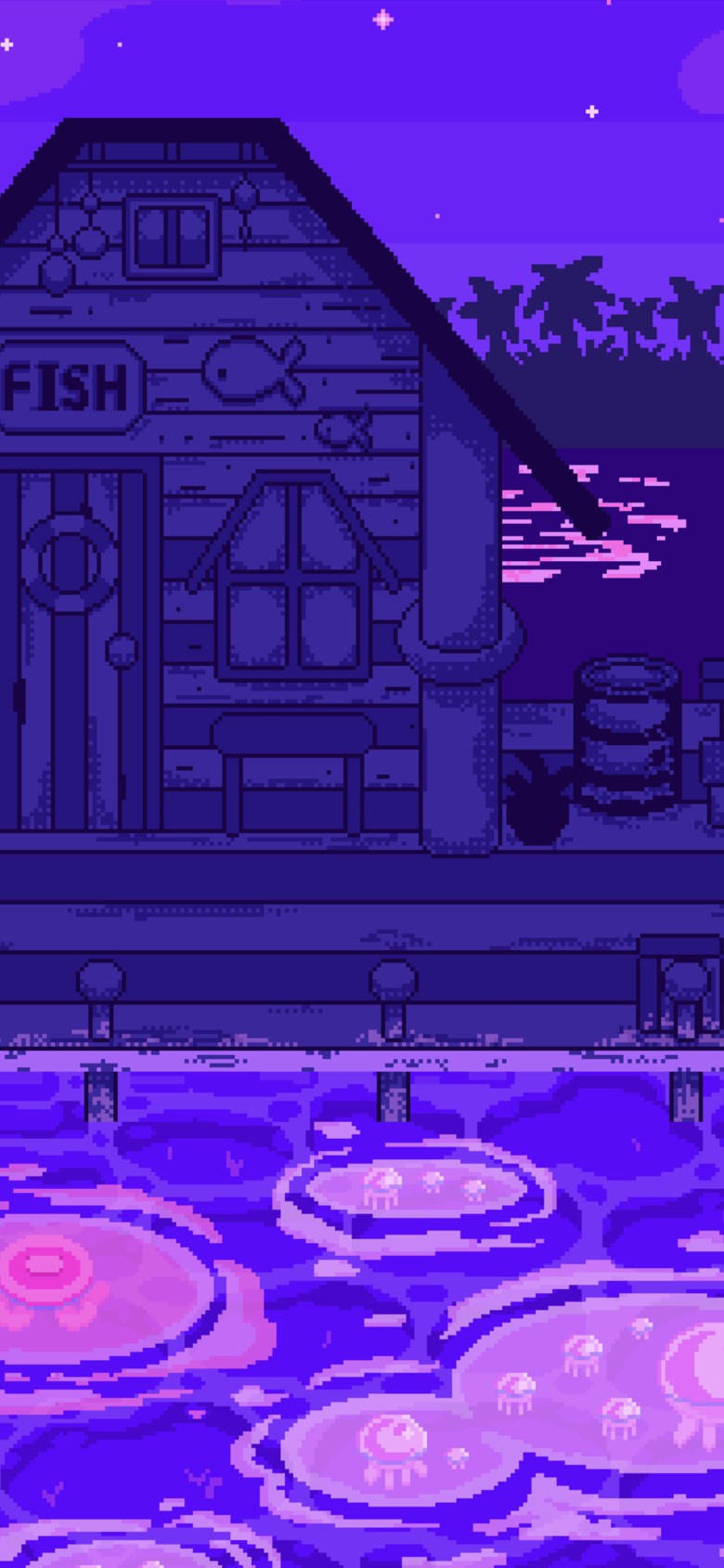 July Wallpaper: Stardew Valley Jellies